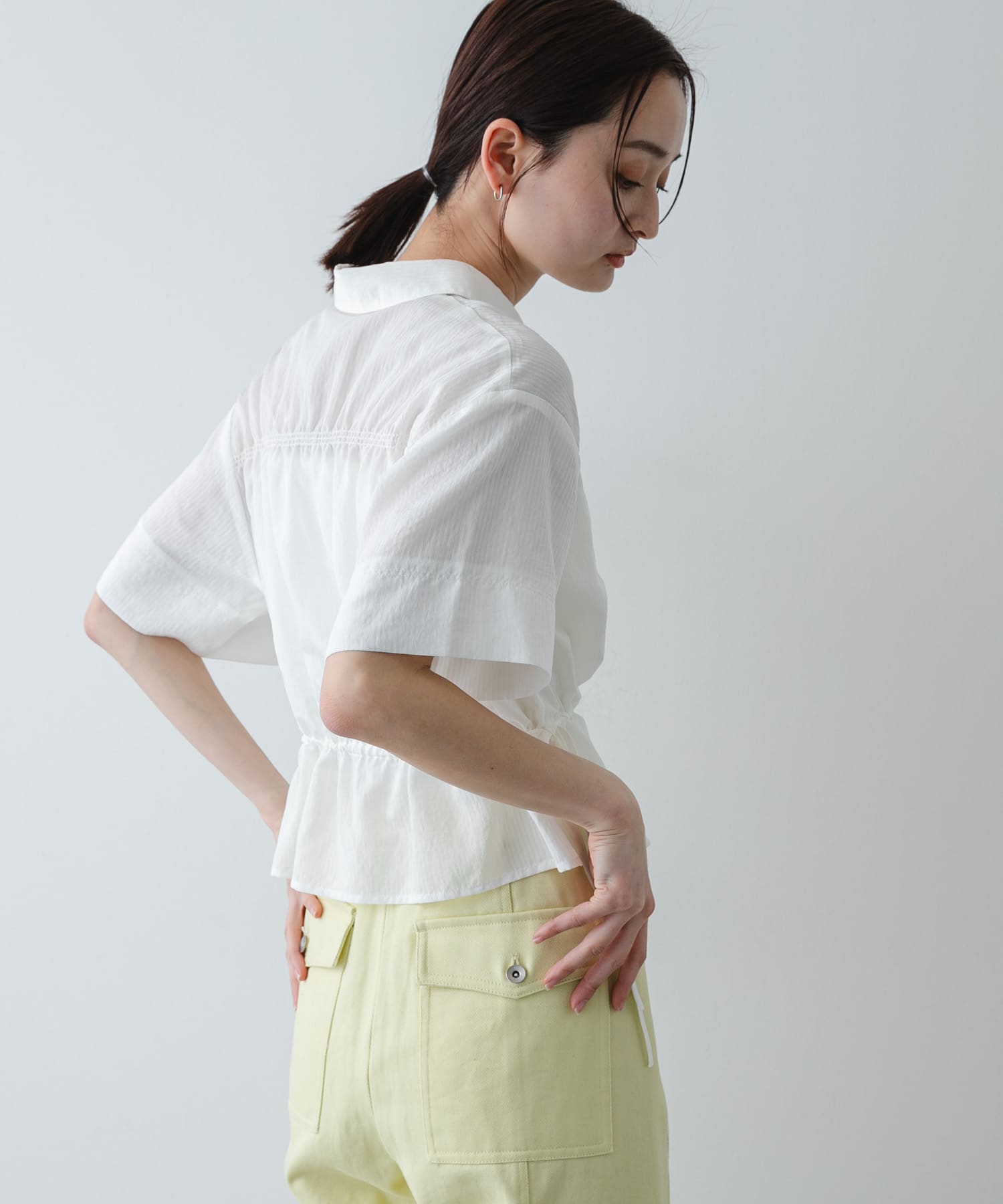 身長：169cm サイズ：one