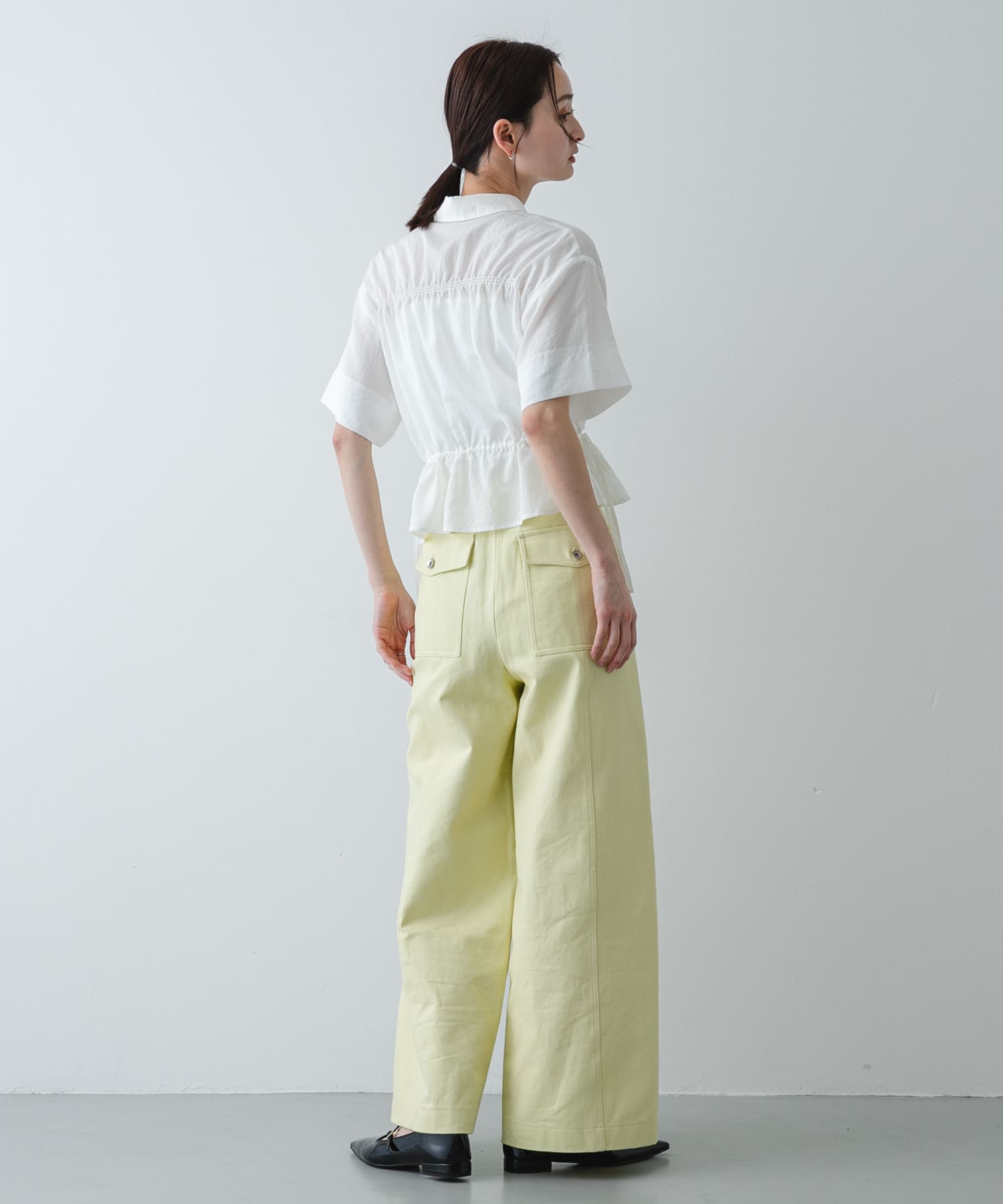 身長：169cm サイズ：one