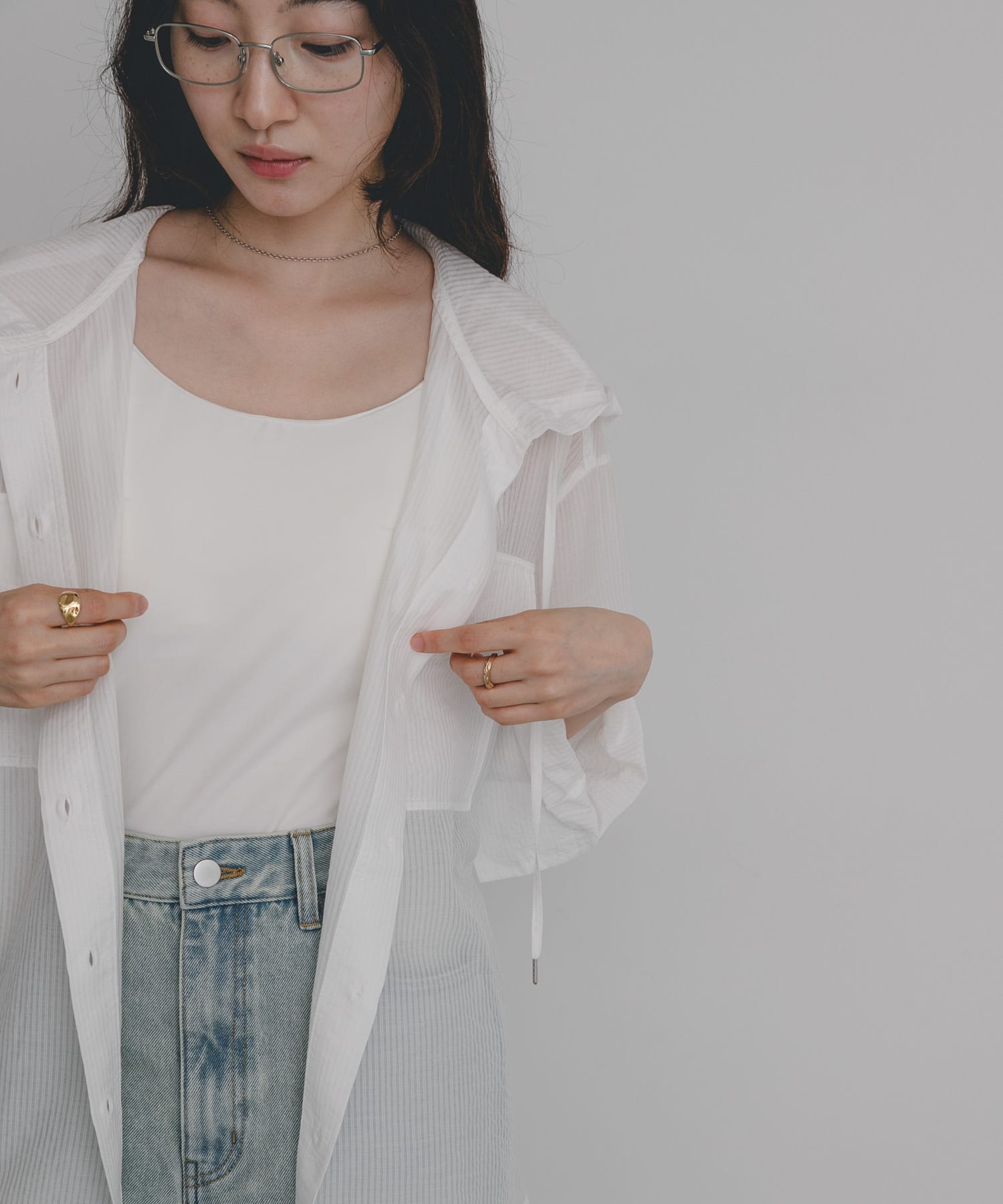 身長：164cm サイズ：one