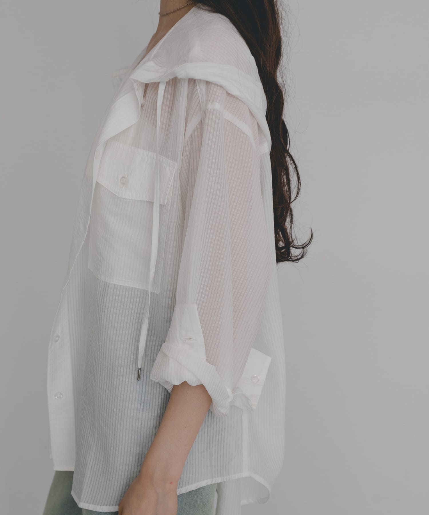 身長：164cm サイズ：one