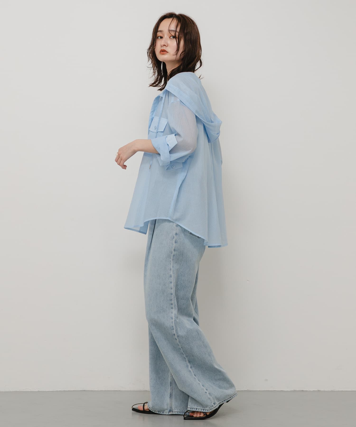 身長：169cm サイズ：one