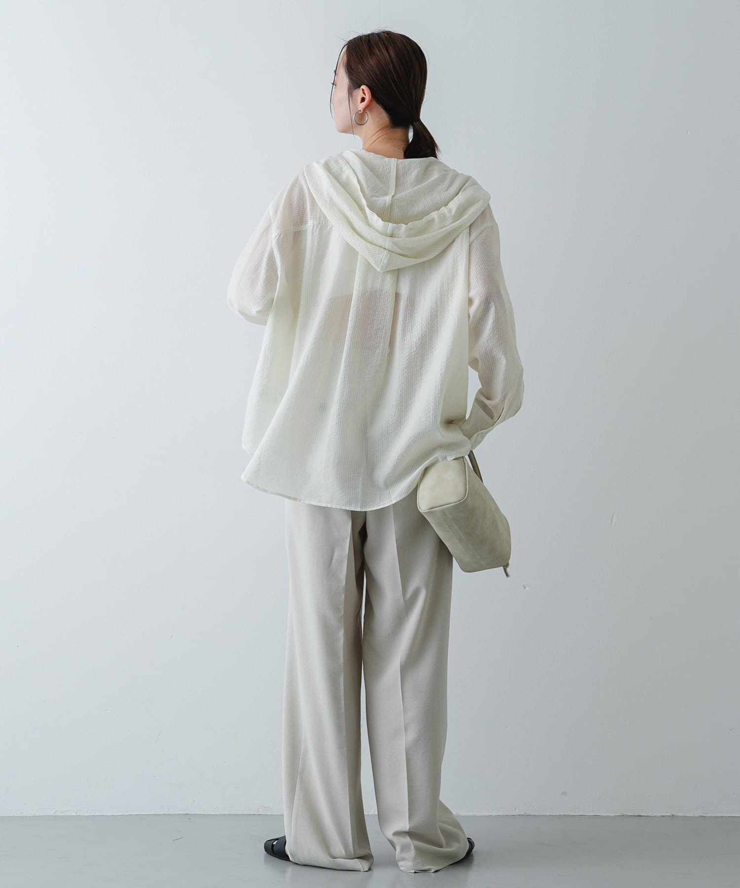 身長：169cm サイズ：one
