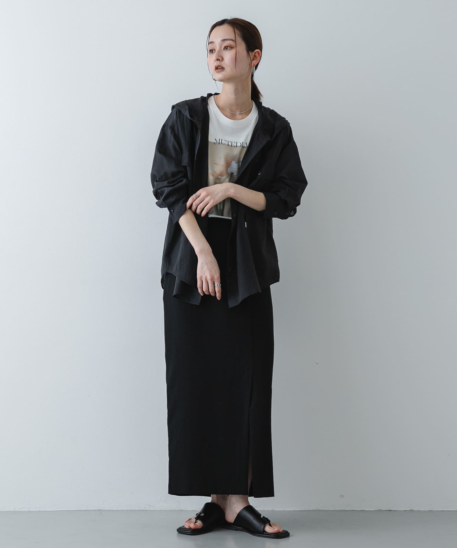 身長：169cm サイズ：one