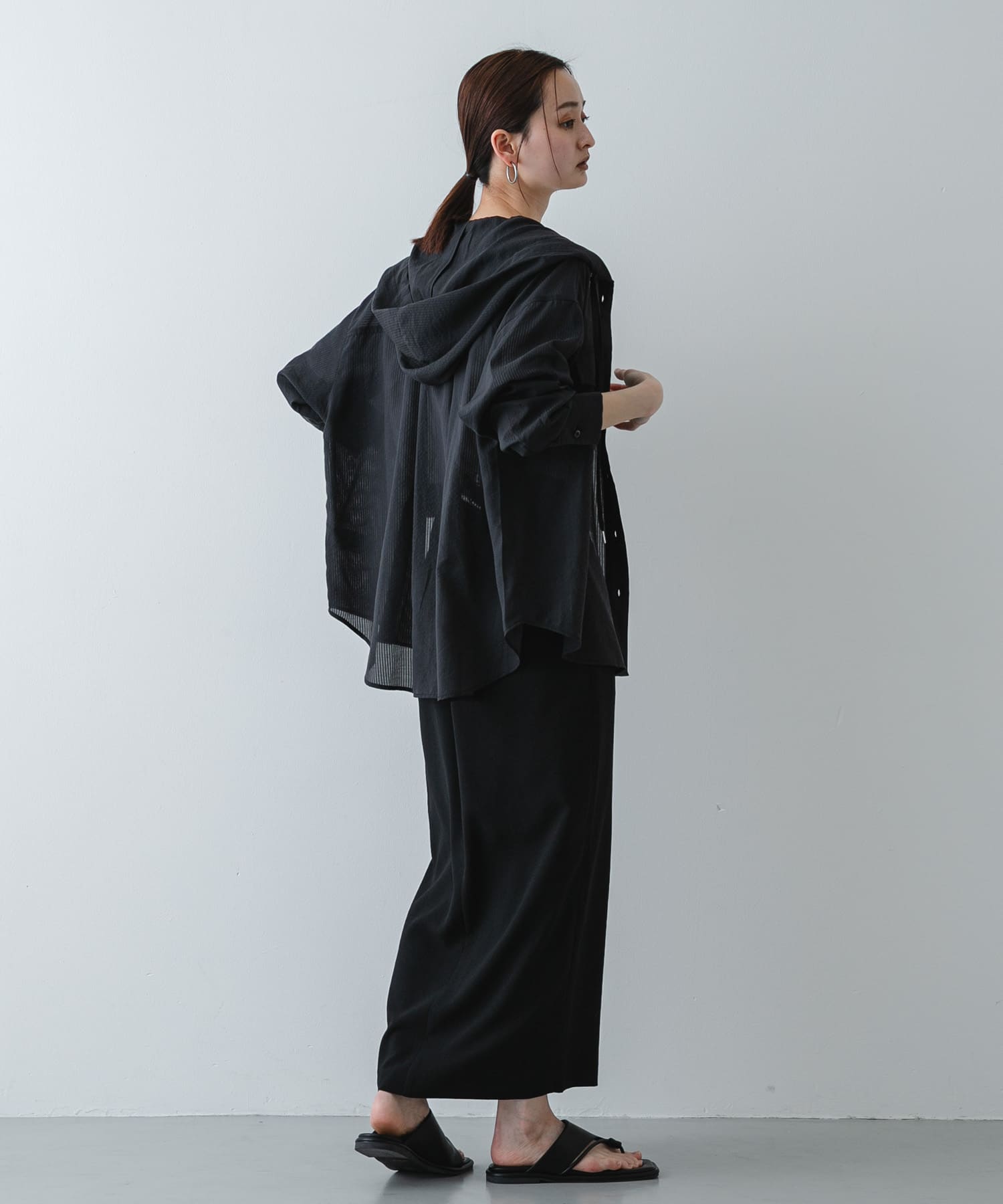 身長：169cm サイズ：one