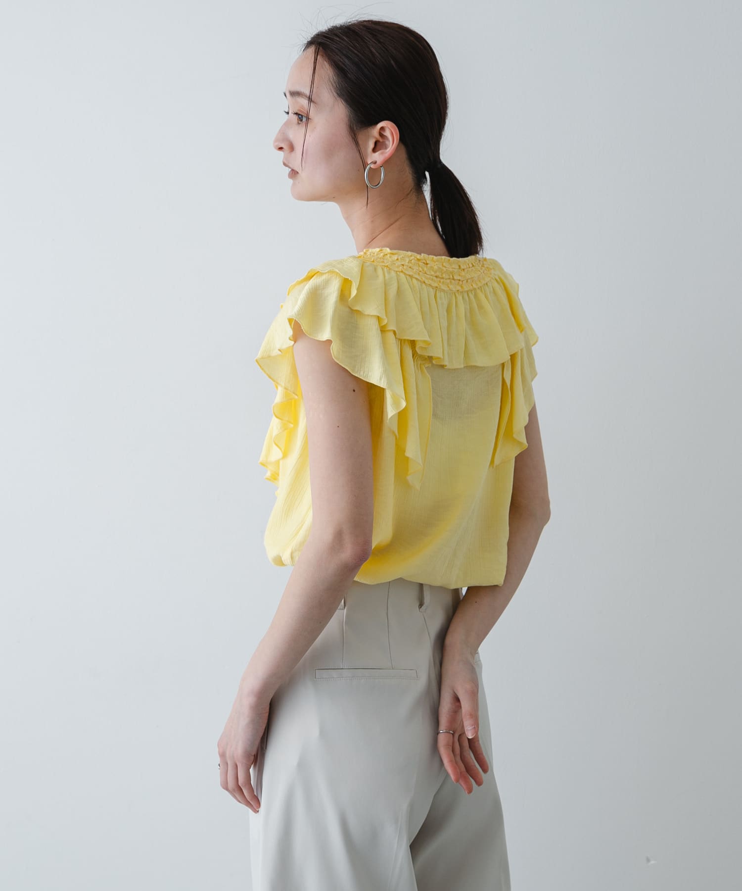 身長：169cm サイズ：one