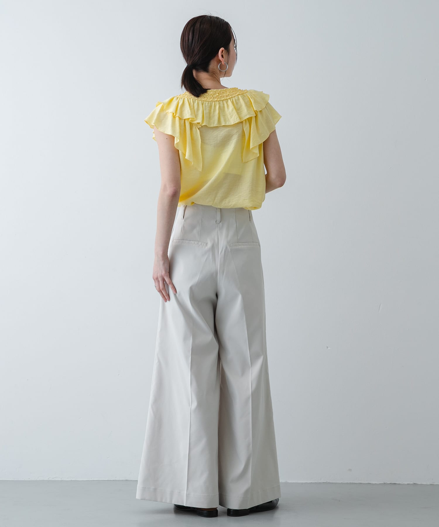 身長：169cm サイズ：one