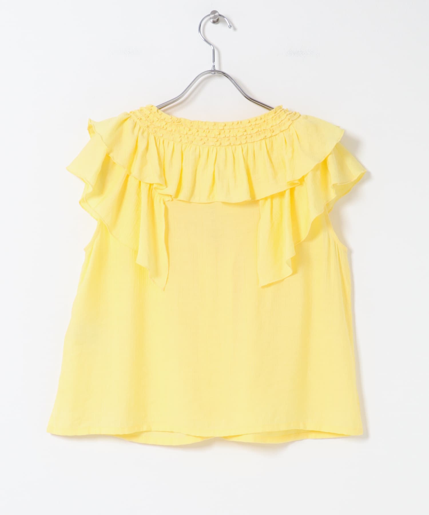 ヨウリュウフリルブラウス YELLOW One