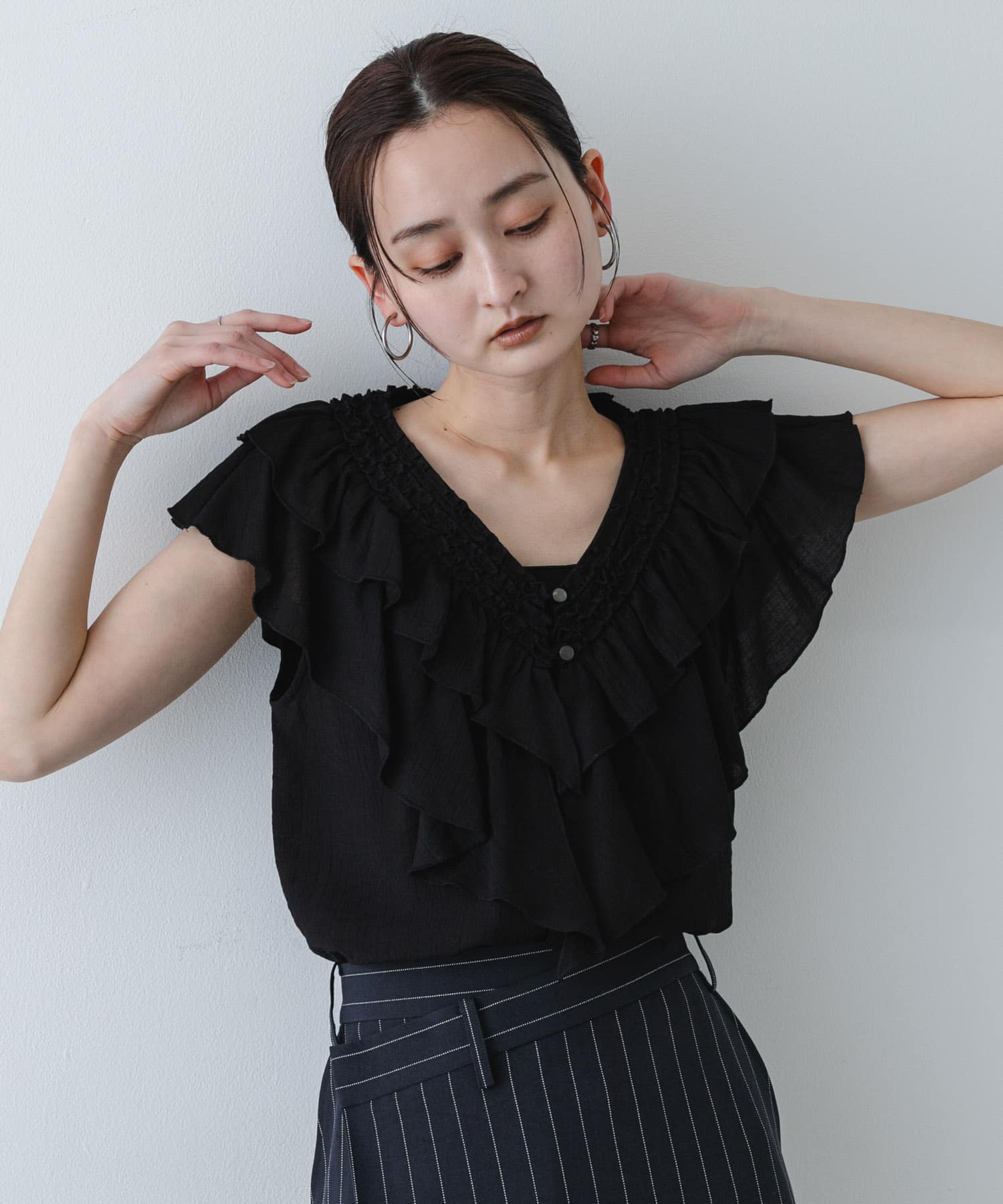 身長：169cm サイズ：one