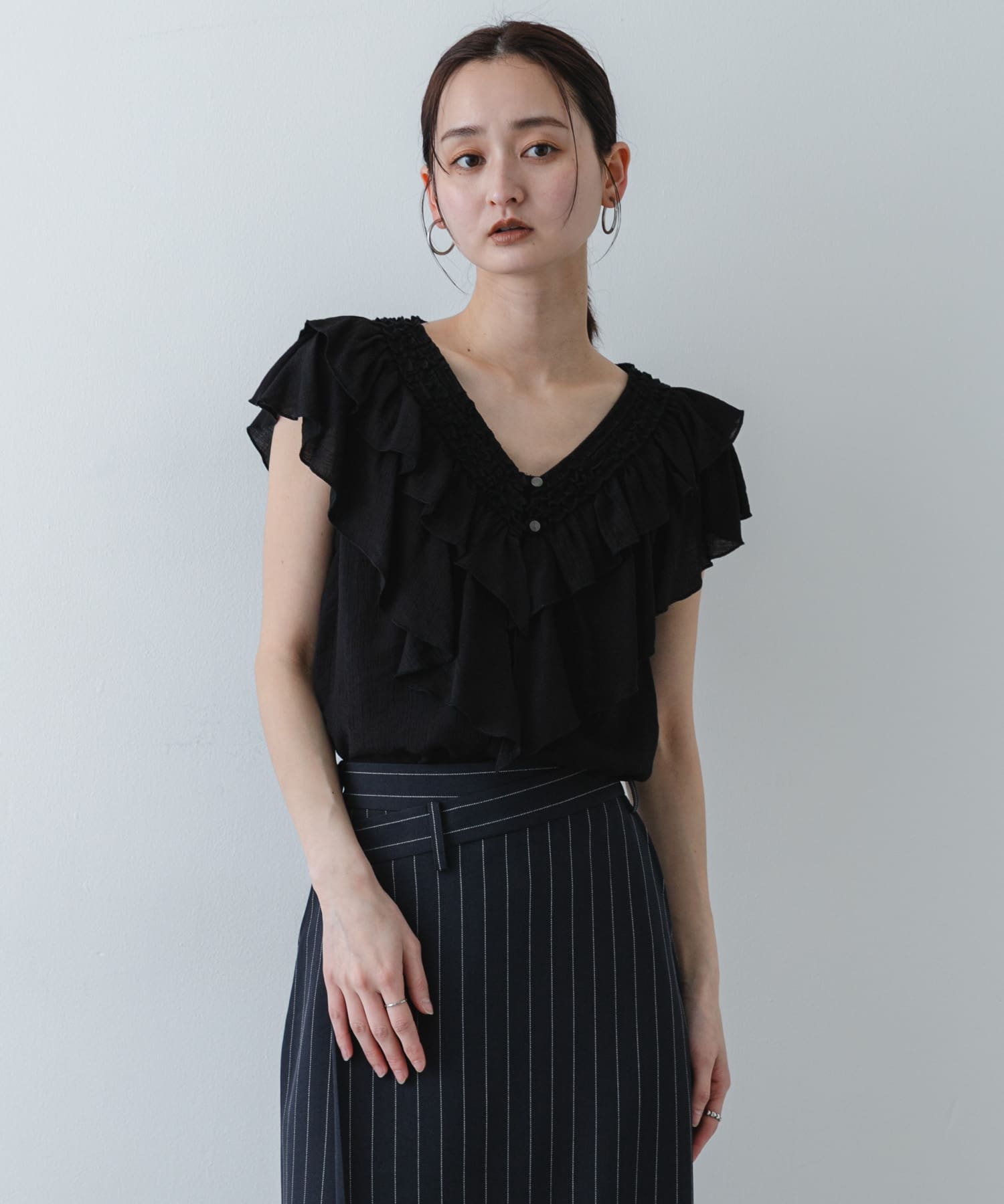 身長：169cm サイズ：one