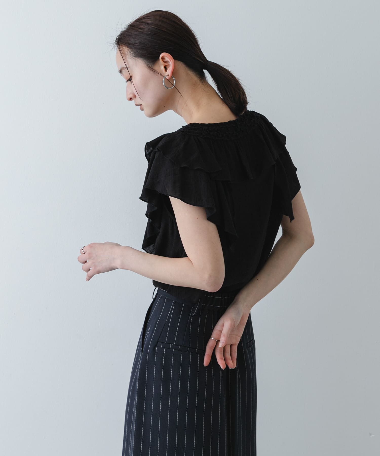 身長：169cm サイズ：one