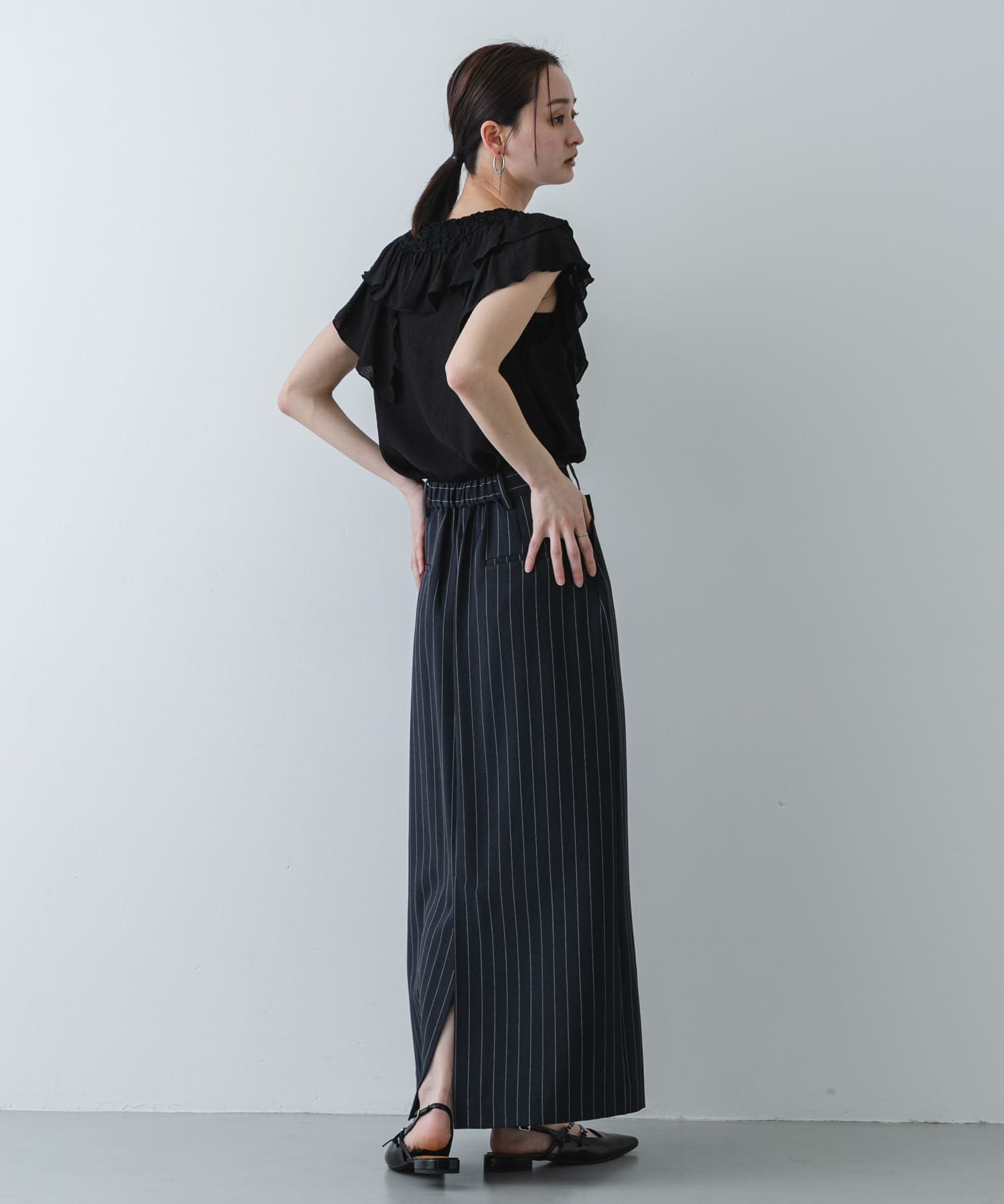 身長：169cm サイズ：one