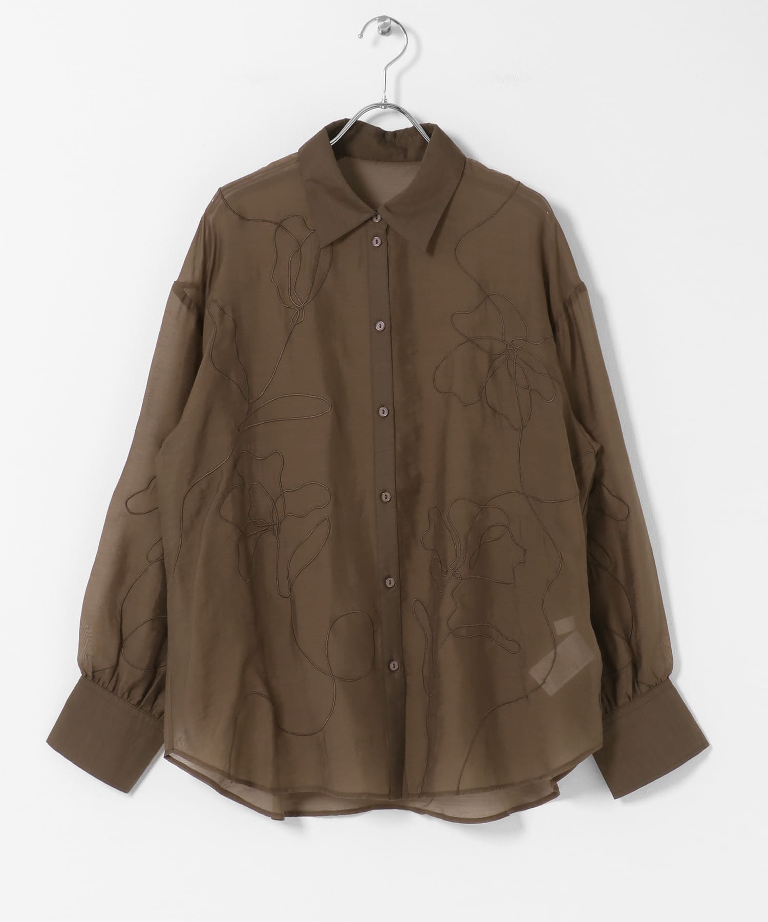 シシュウシアーシャツ BROWN One