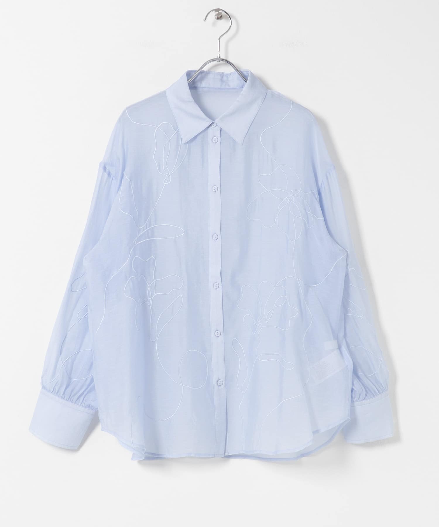 シシュウシアーシャツ L.BLUE One