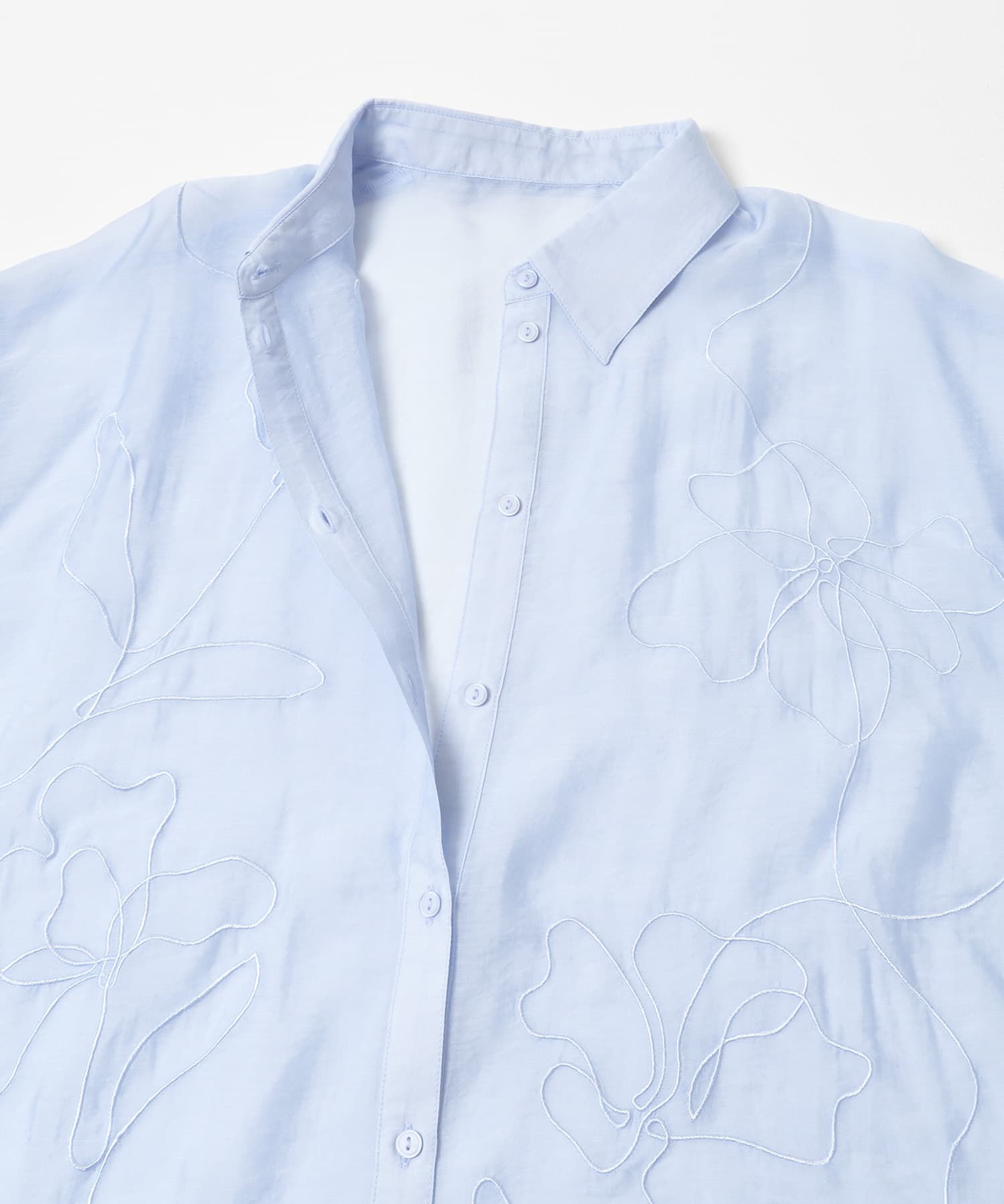 シシュウシアーシャツ L.BLUE One