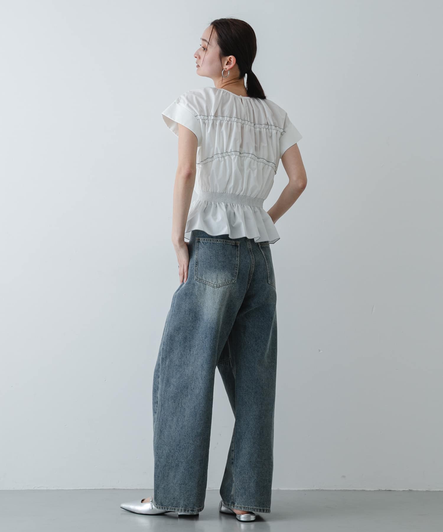 身長：169cm サイズ：one