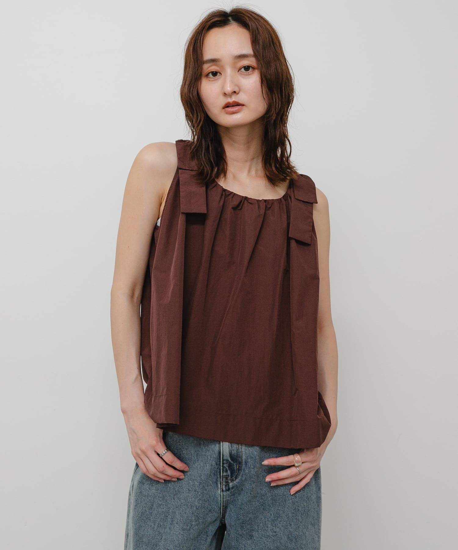 Drawer 美品✨ショルダーリボンブラウス ショルダーリボンブラウス(One BEIGE): トップス｜URBAN RESEARCH公式