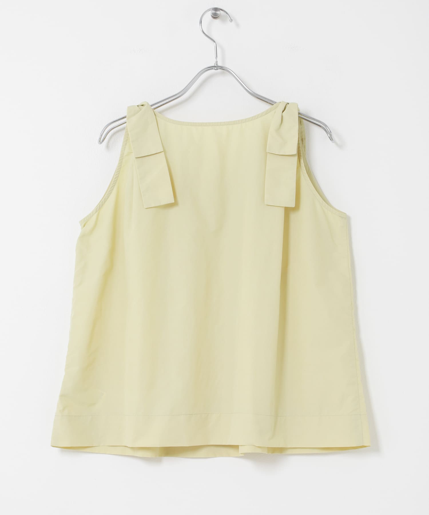 ショルダーリボンブラウス BEIGE One