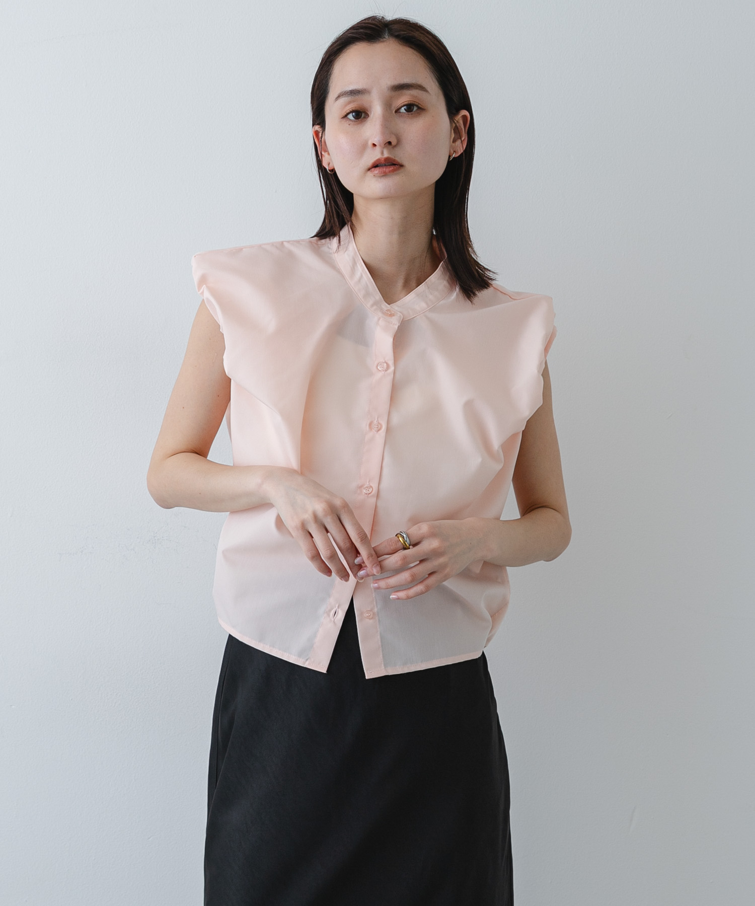 身長：169cm サイズ：one