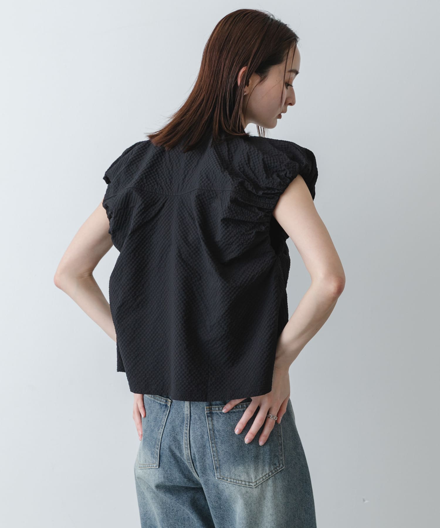 身長：169cm サイズ：one
