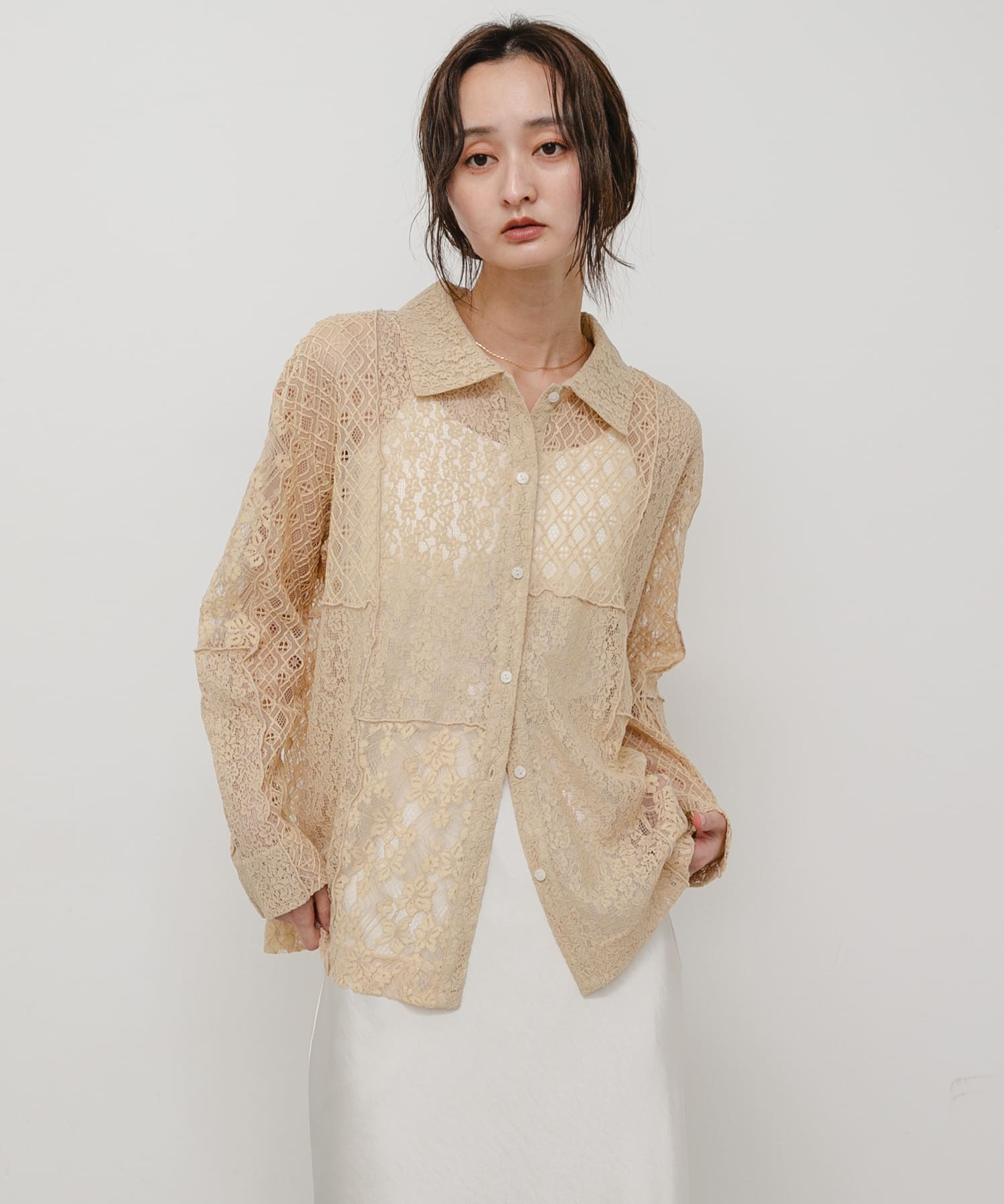 身長：169cm サイズ：one