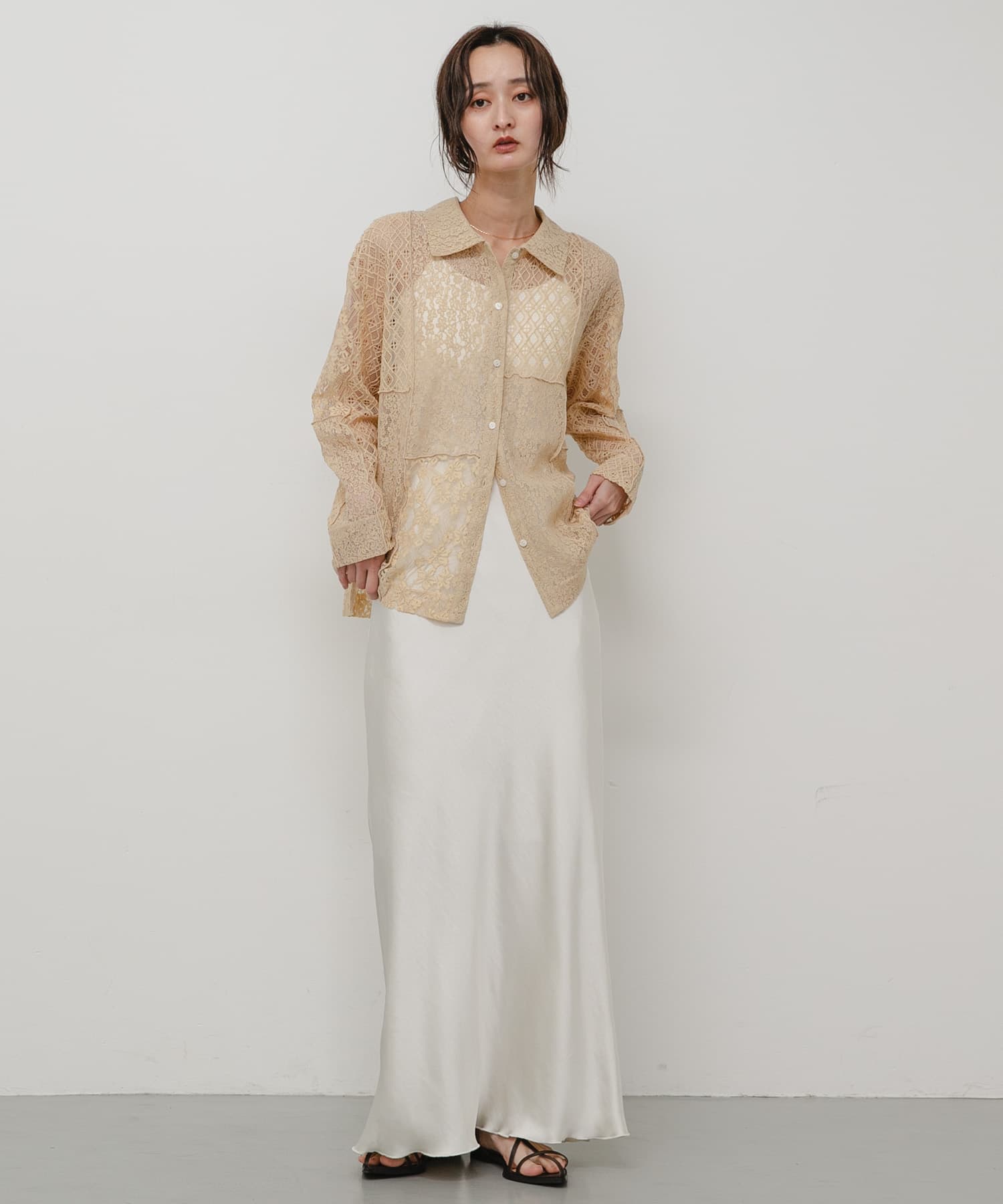 身長：169cm サイズ：one