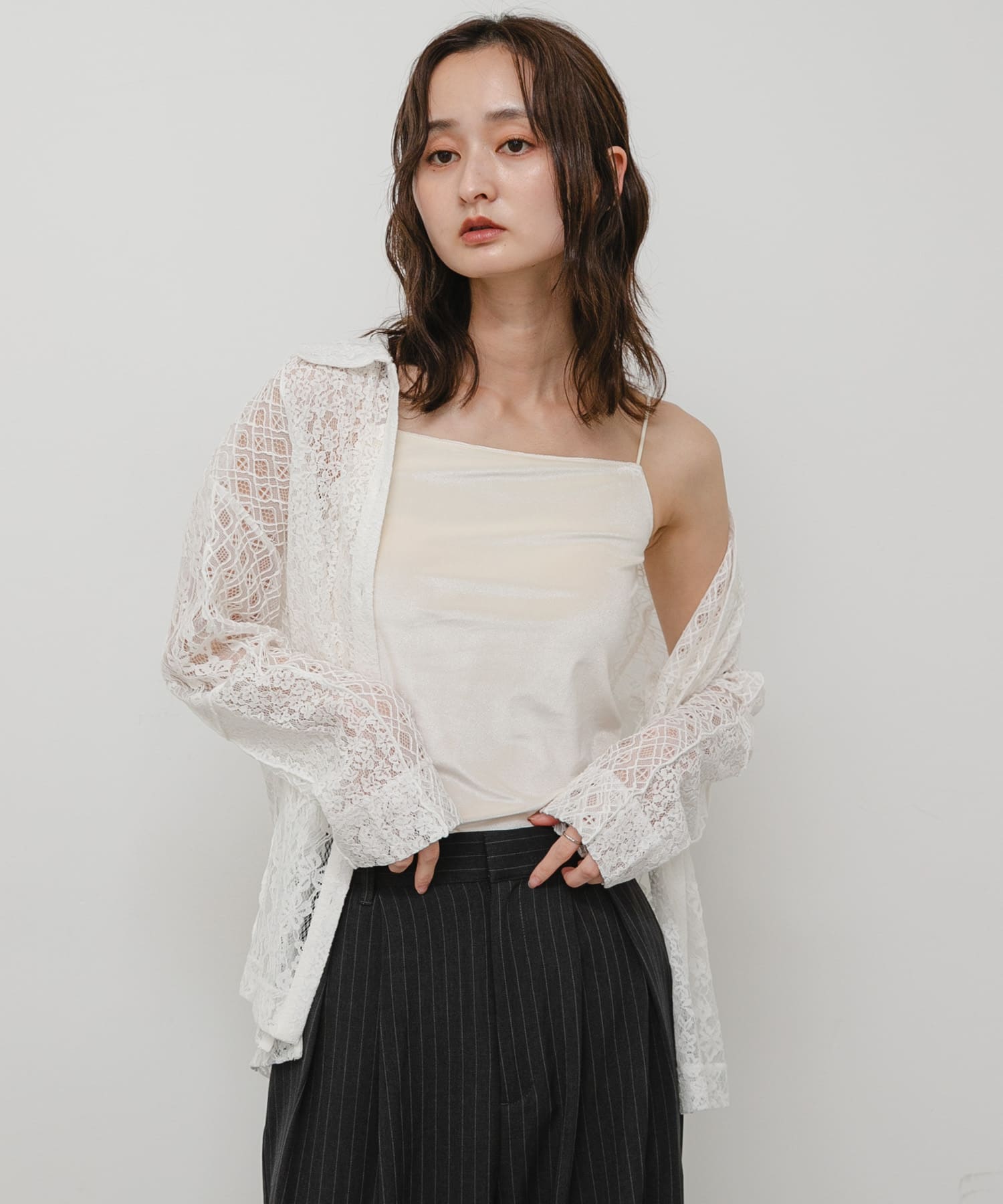 身長：169cm サイズ：one