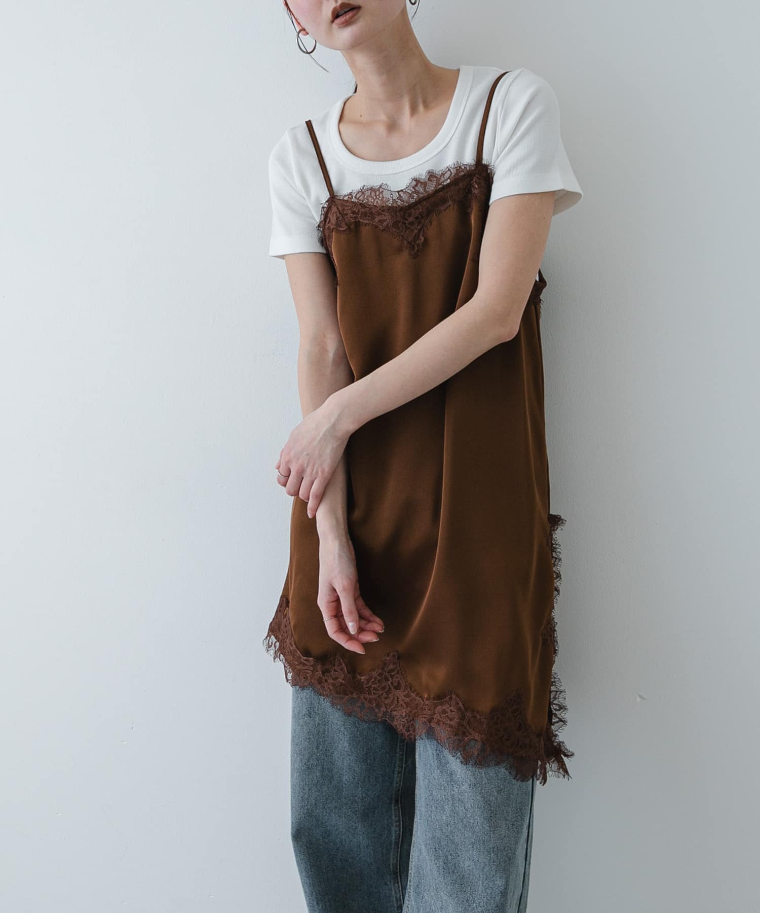 身長：169cm サイズ：one