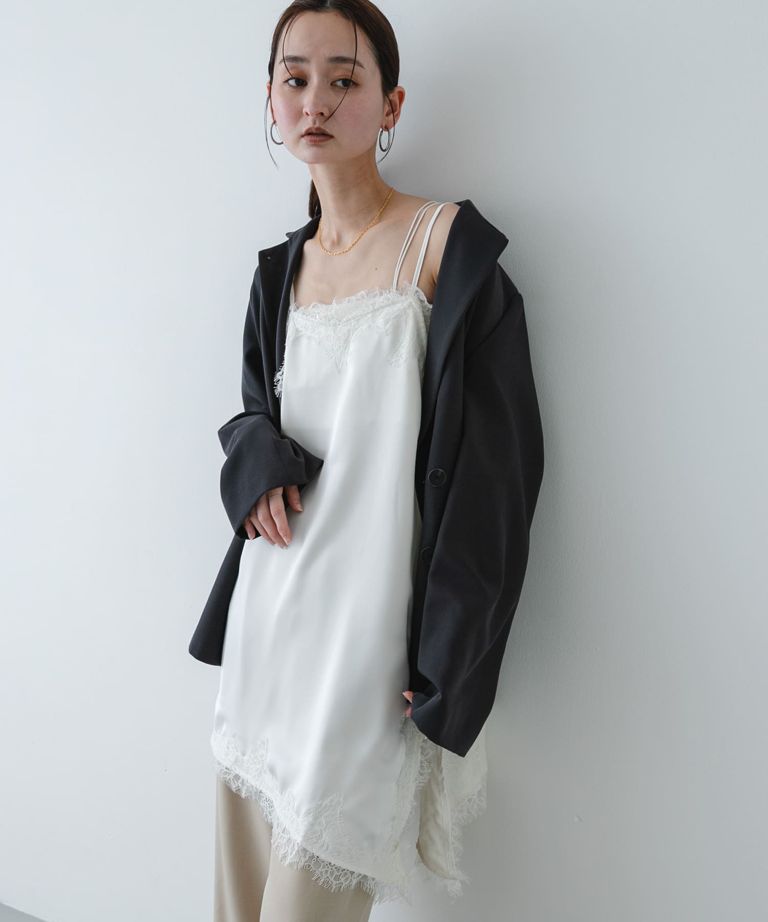 身長：169cm サイズ：one
