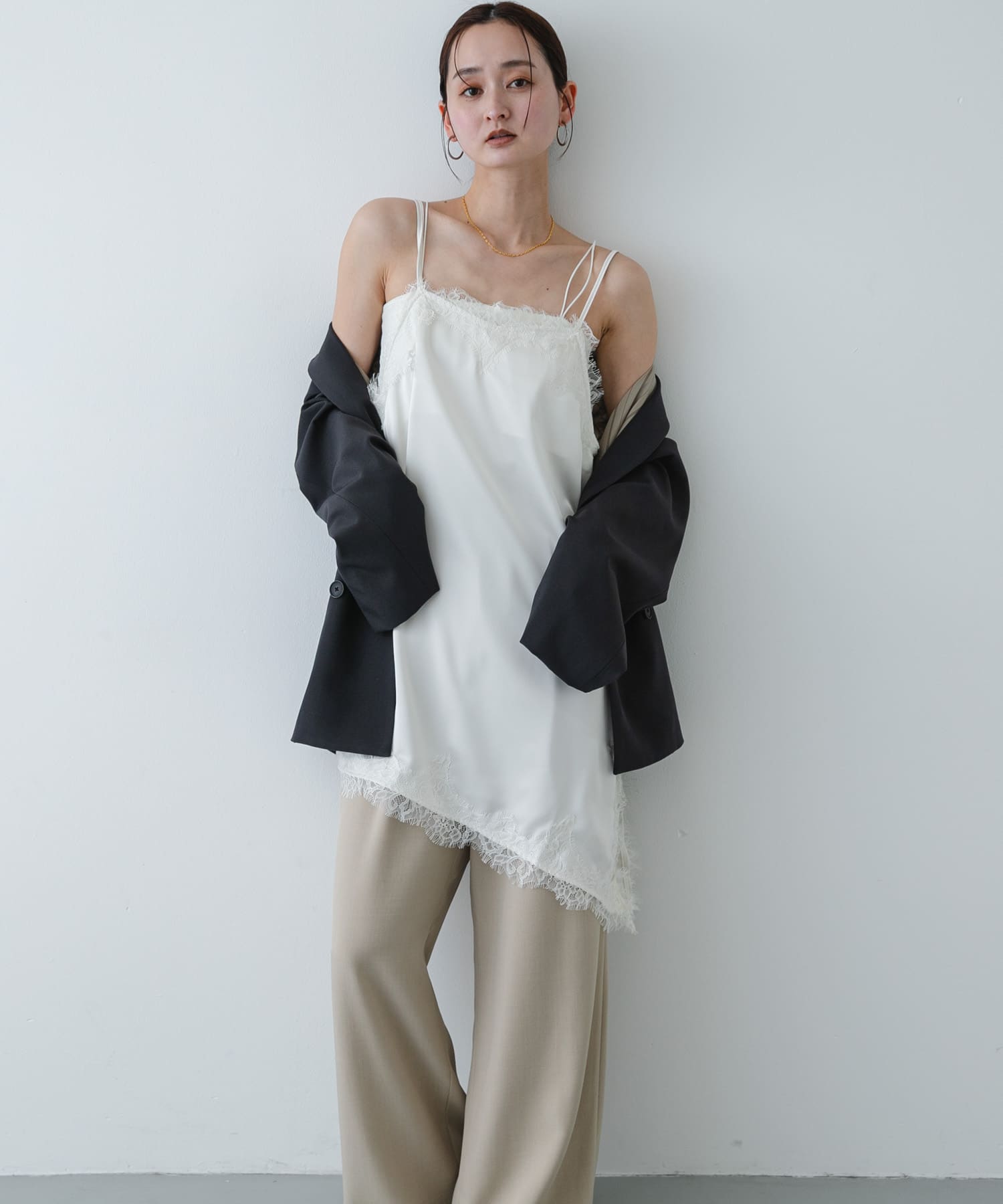 身長：169cm サイズ：one