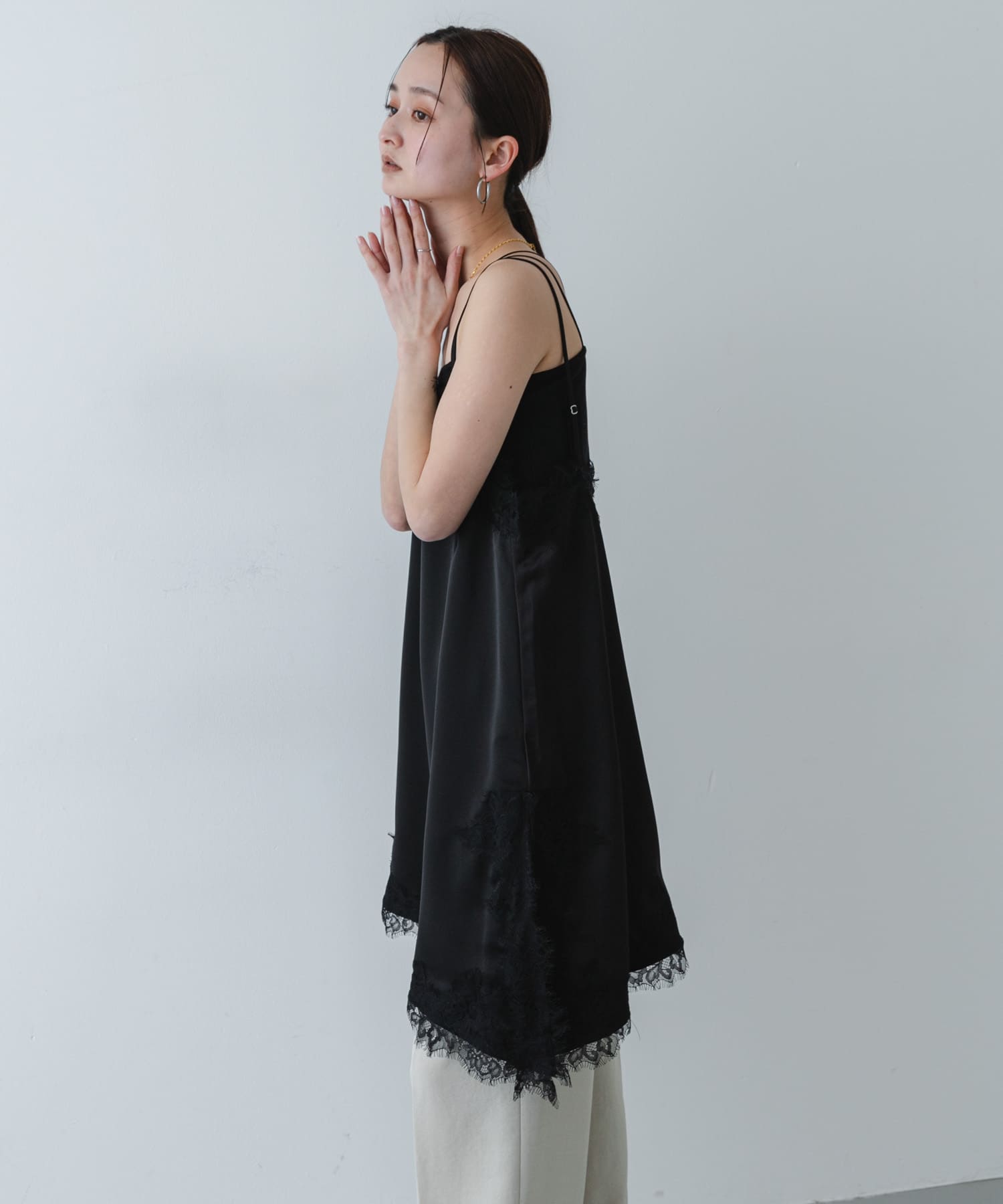身長：169cm サイズ：one