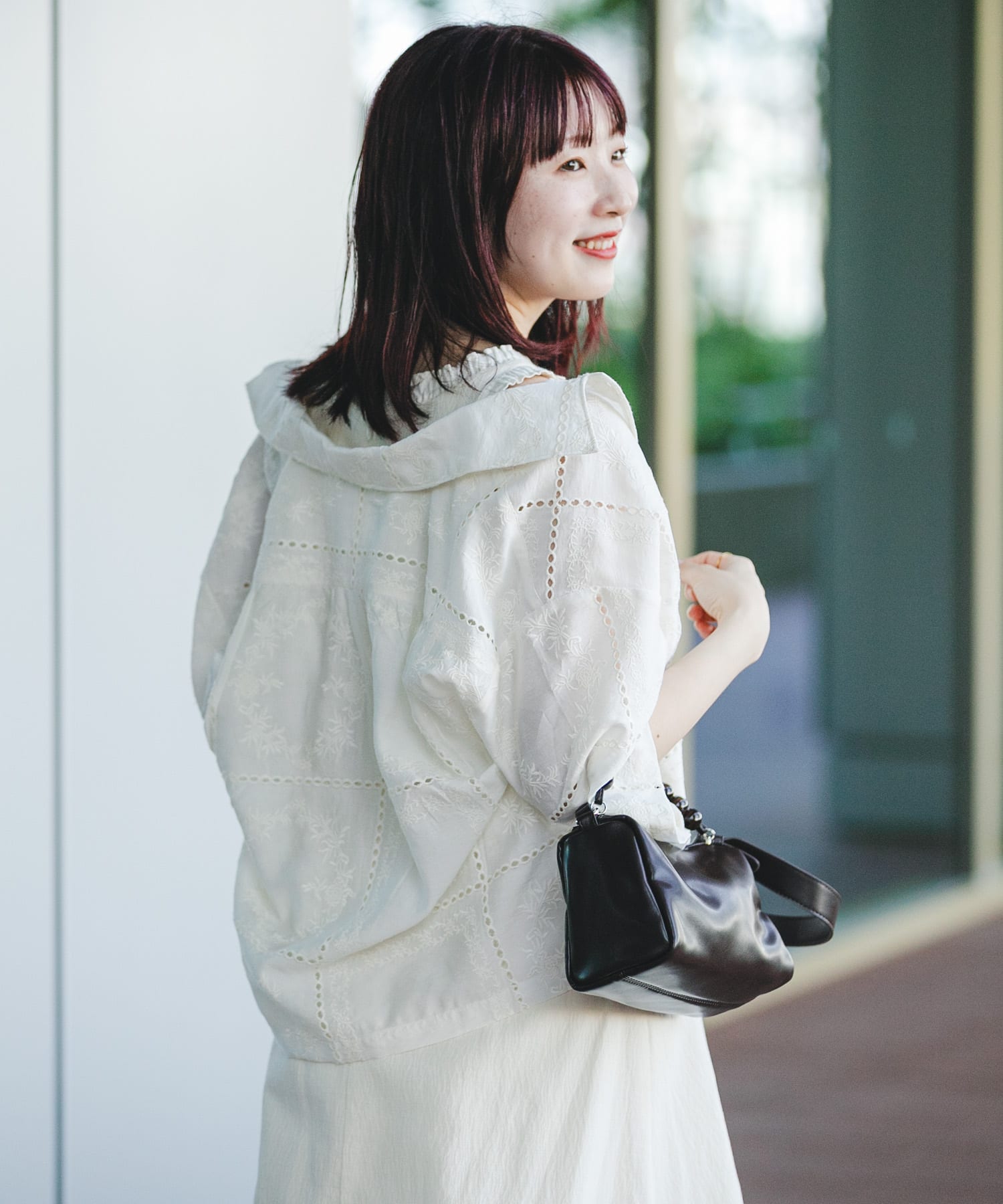 身長：154cm サイズ：one