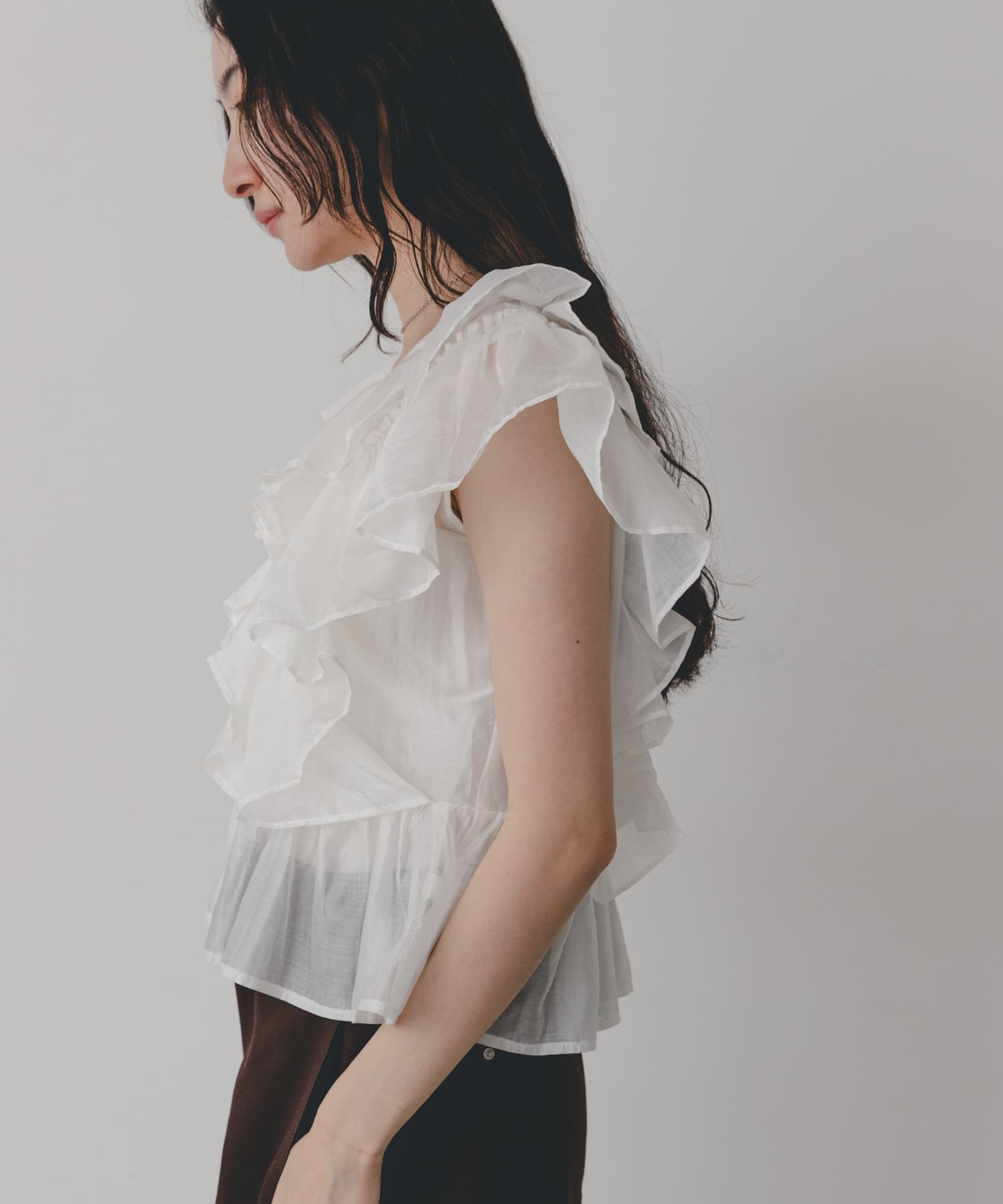 身長：164cm サイズ：one