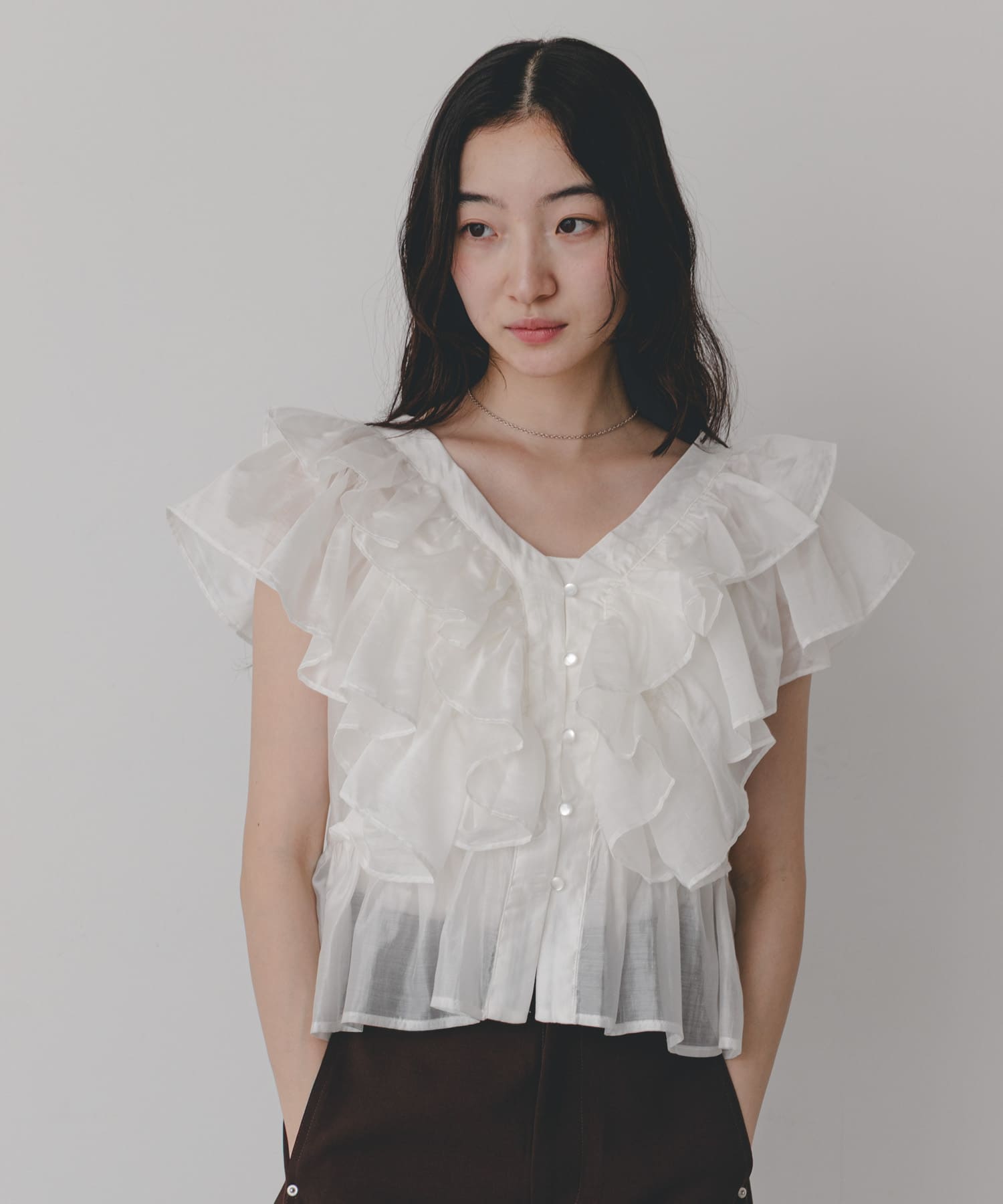 身長：164cm サイズ：one
