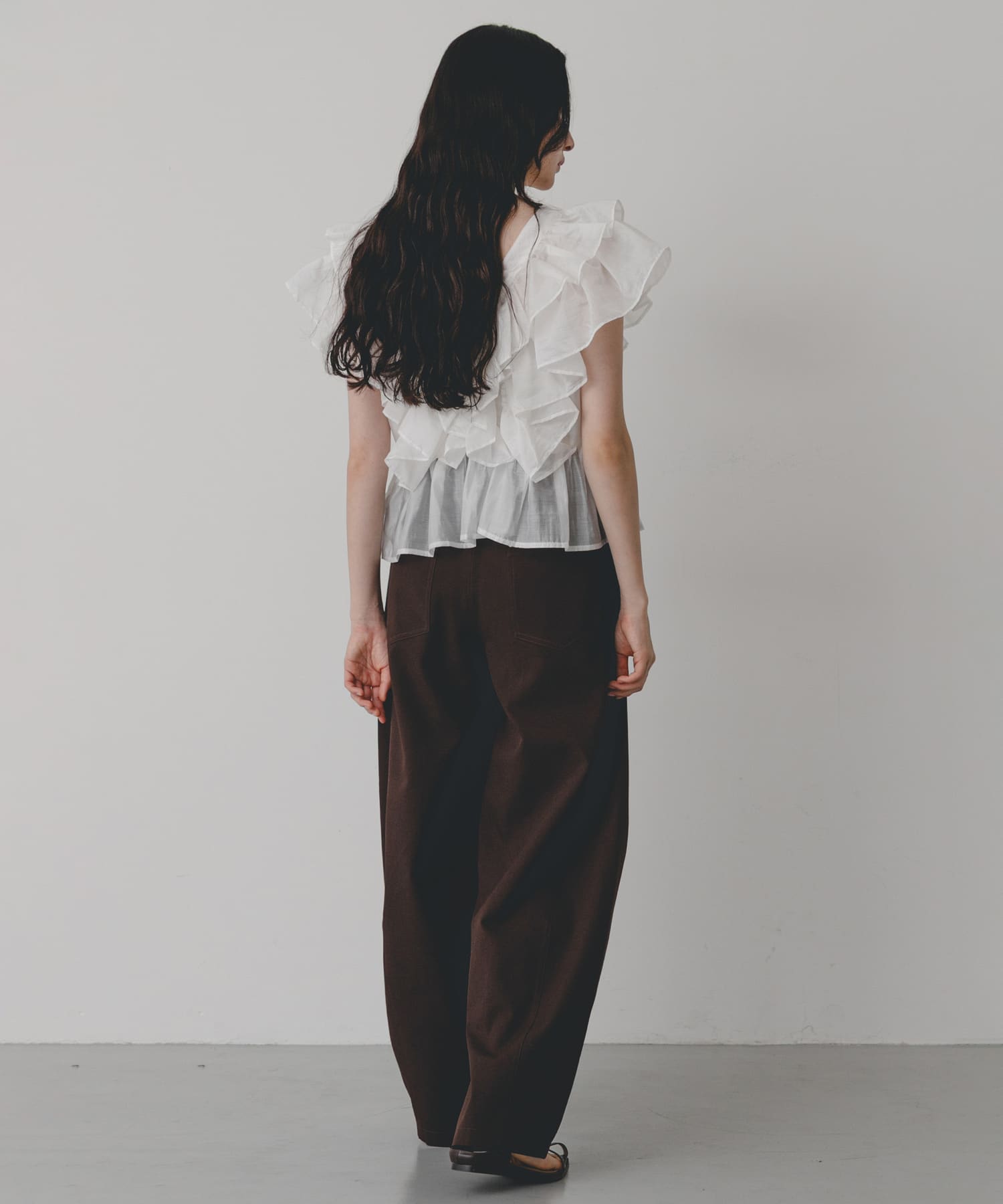 身長：164cm サイズ：one