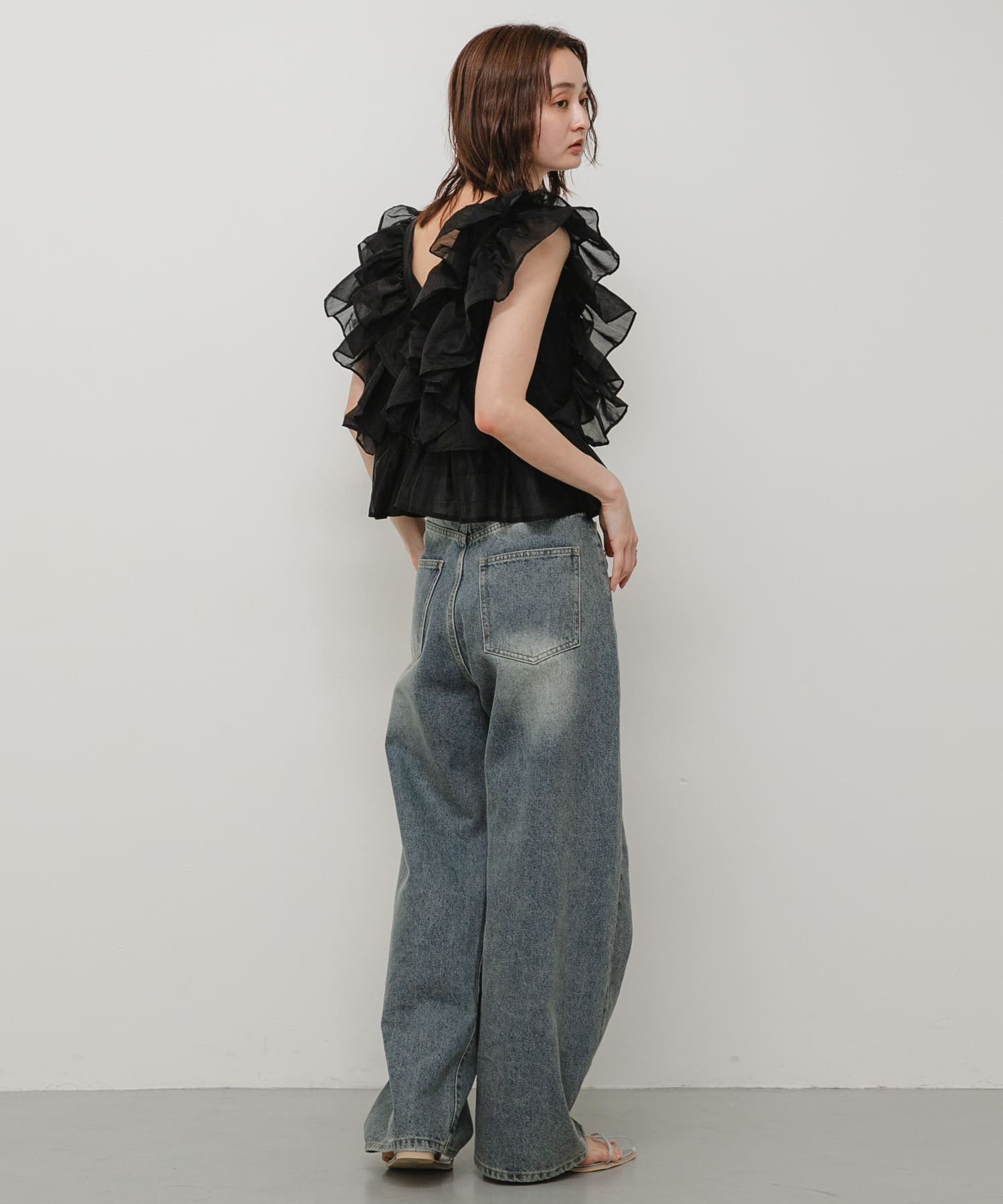 身長：169cm サイズ：one