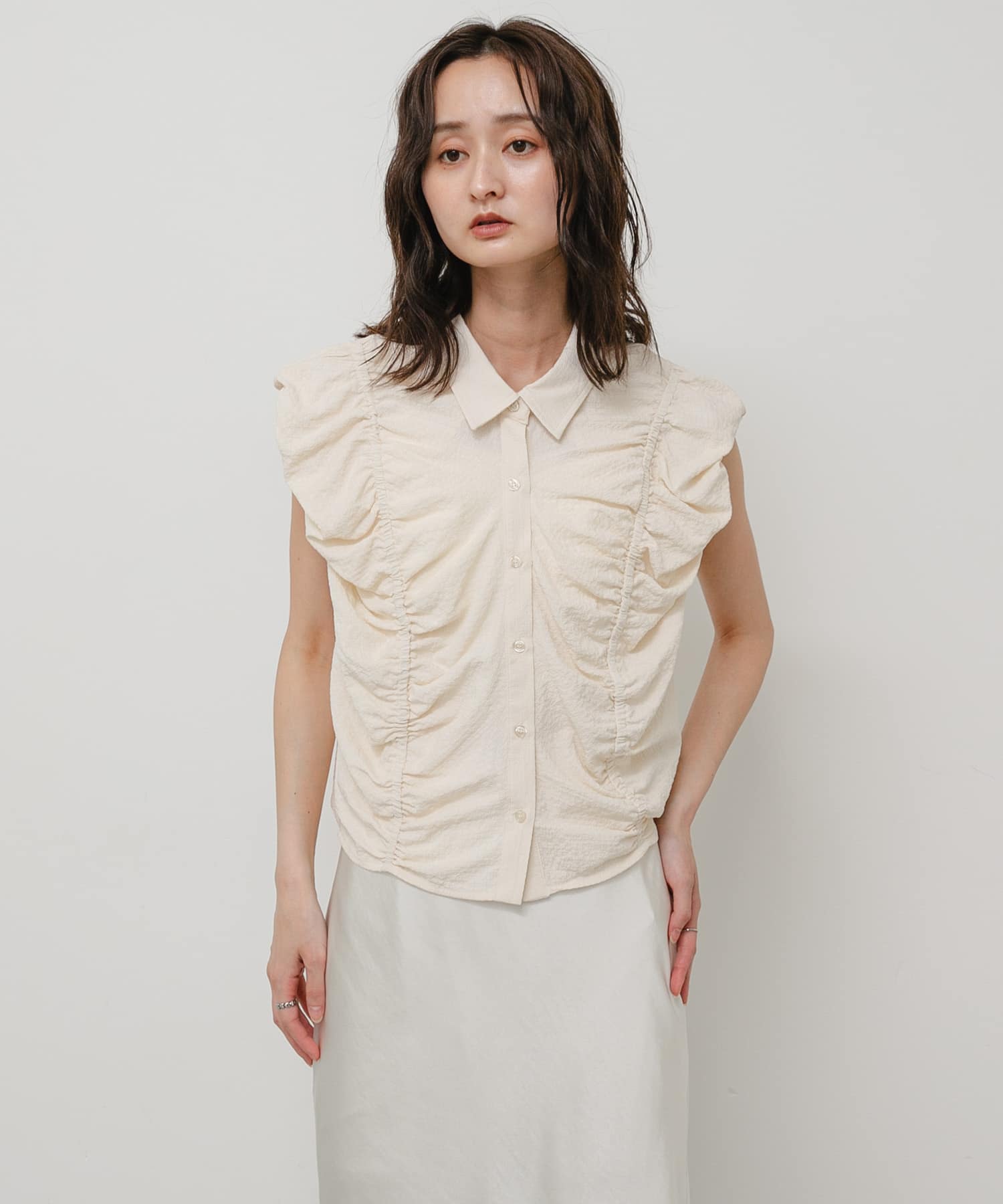 身長：169cm サイズ：one
