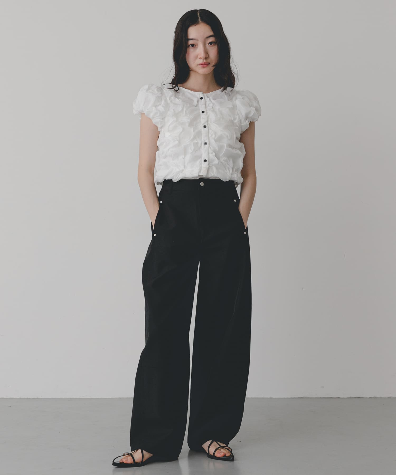身長：164cm サイズ：one