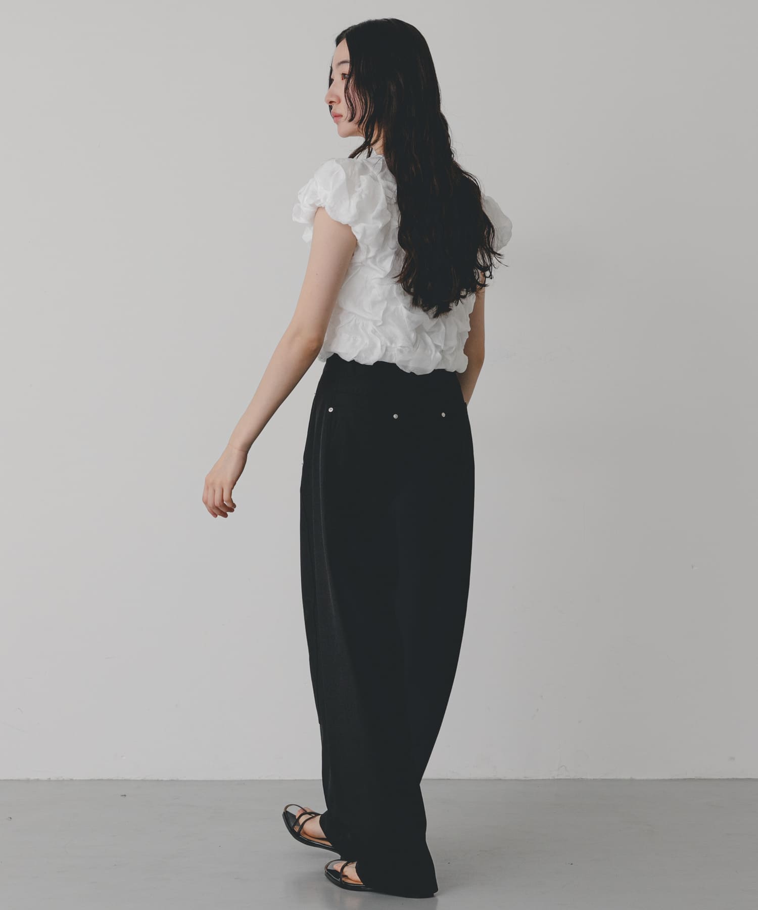 身長：164cm サイズ：one