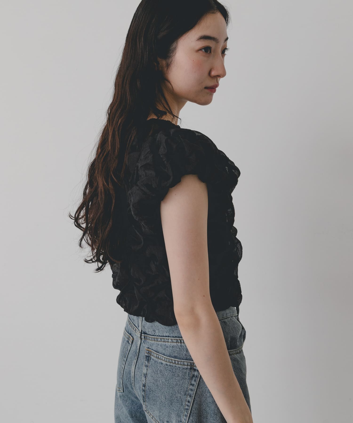 身長：164cm サイズ：one
