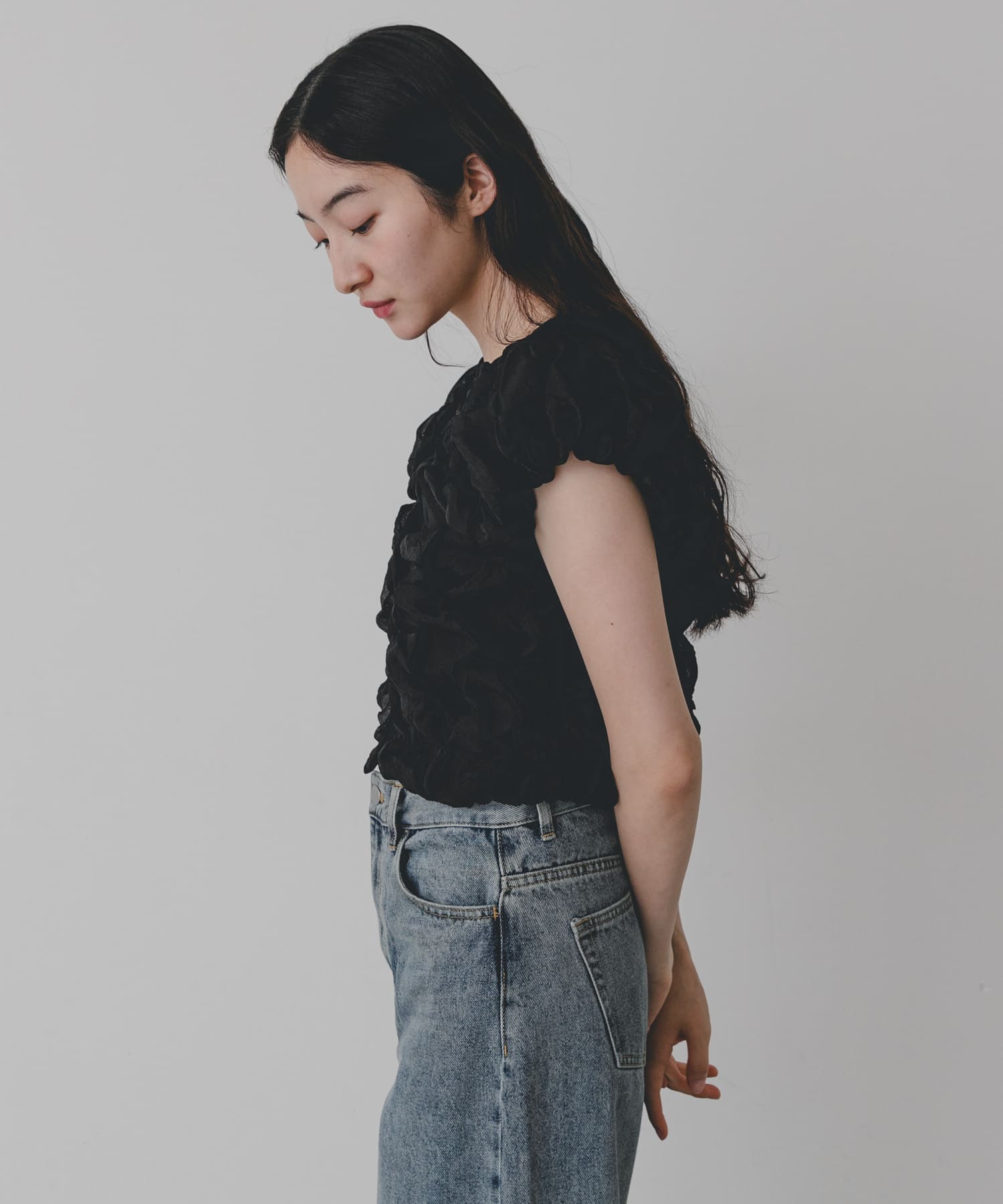 身長：164cm サイズ：one
