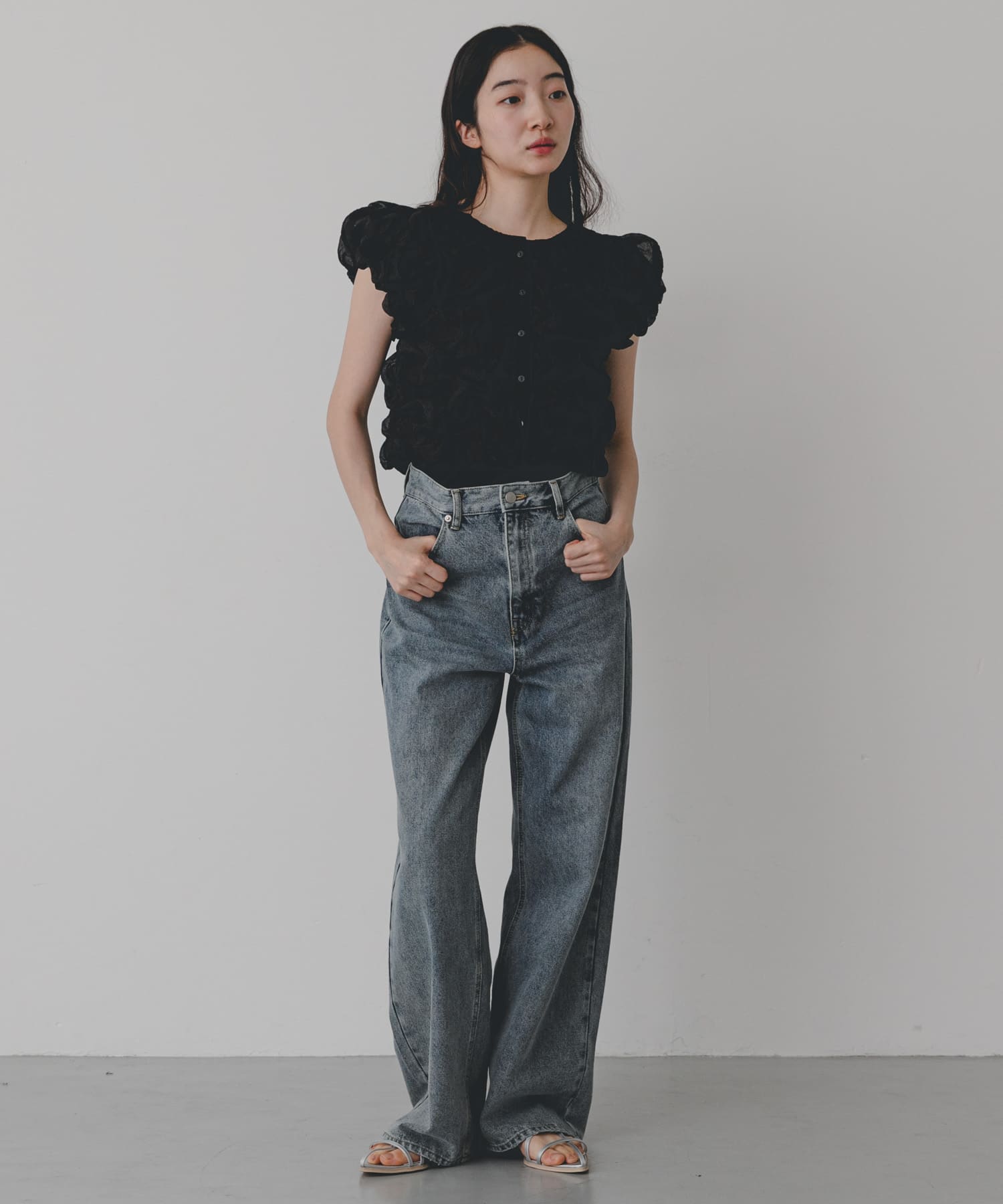 身長：164cm サイズ：one