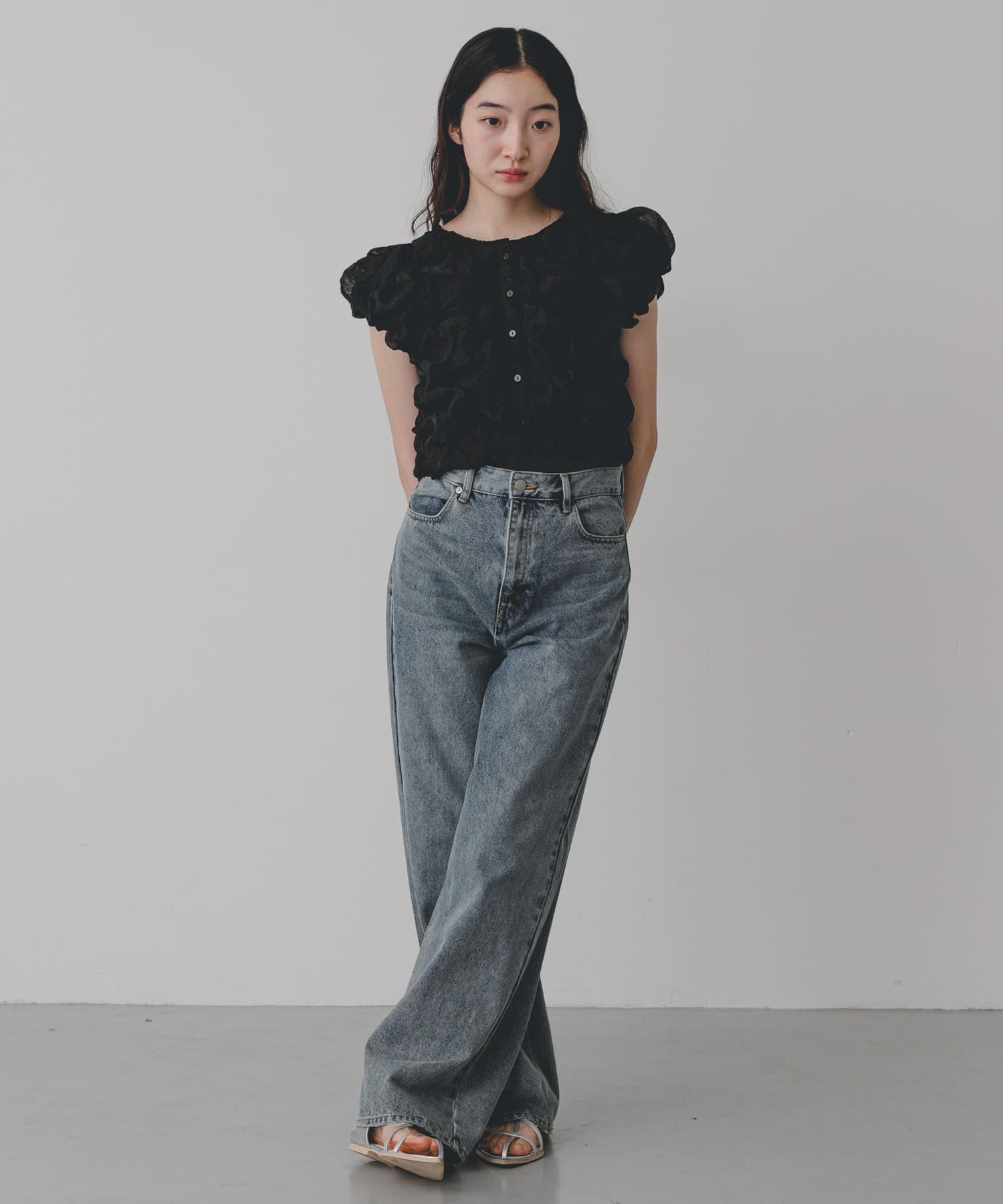 身長：164cm サイズ：one