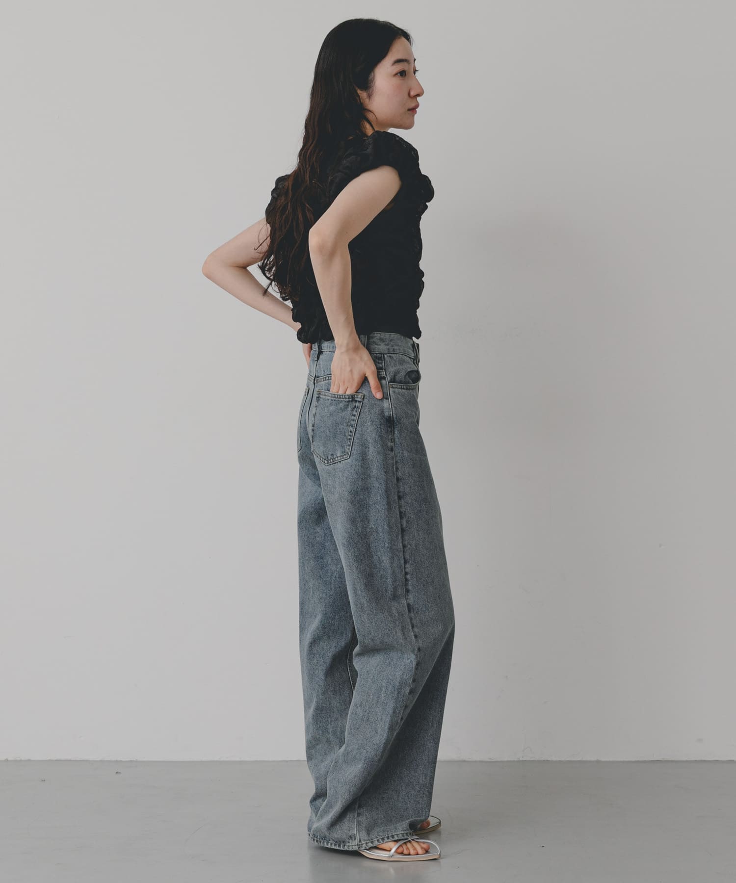 身長：164cm サイズ：one