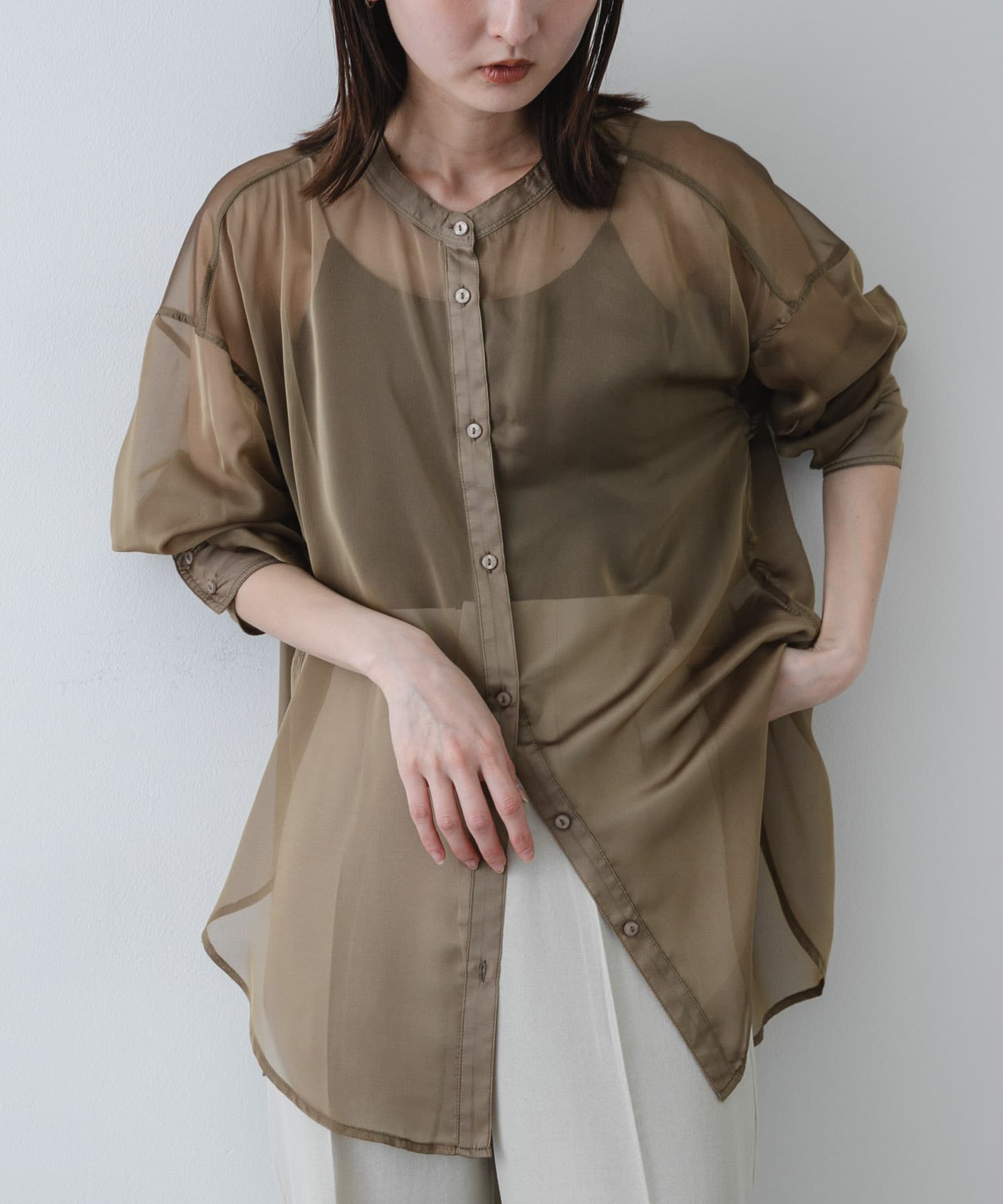 身長：169cm サイズ：one