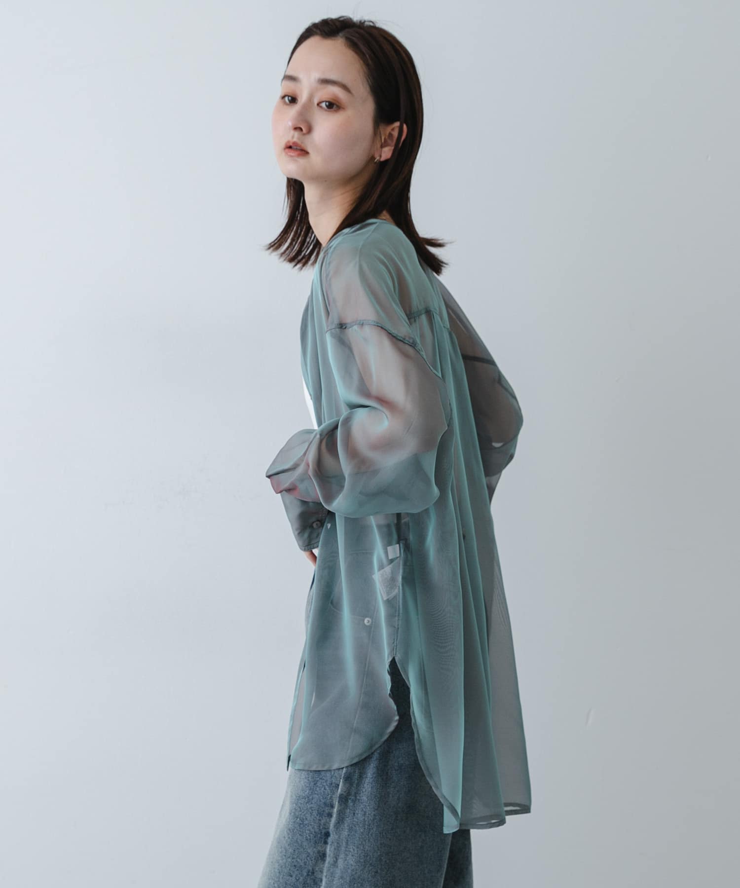 身長：169cm サイズ：one