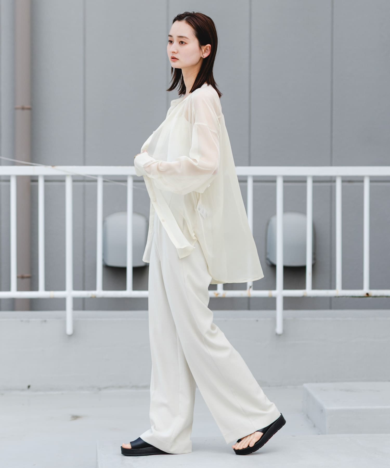 身長：169cm サイズ：one