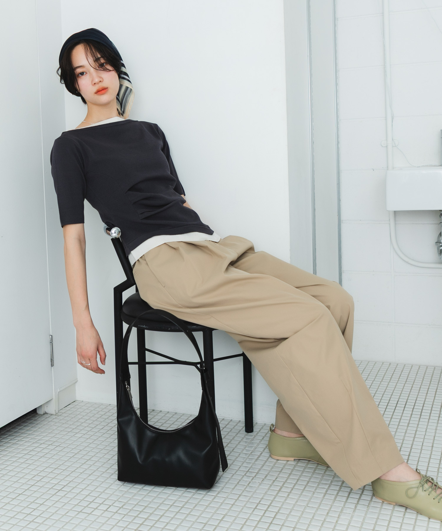 身長：166cm サイズ：M