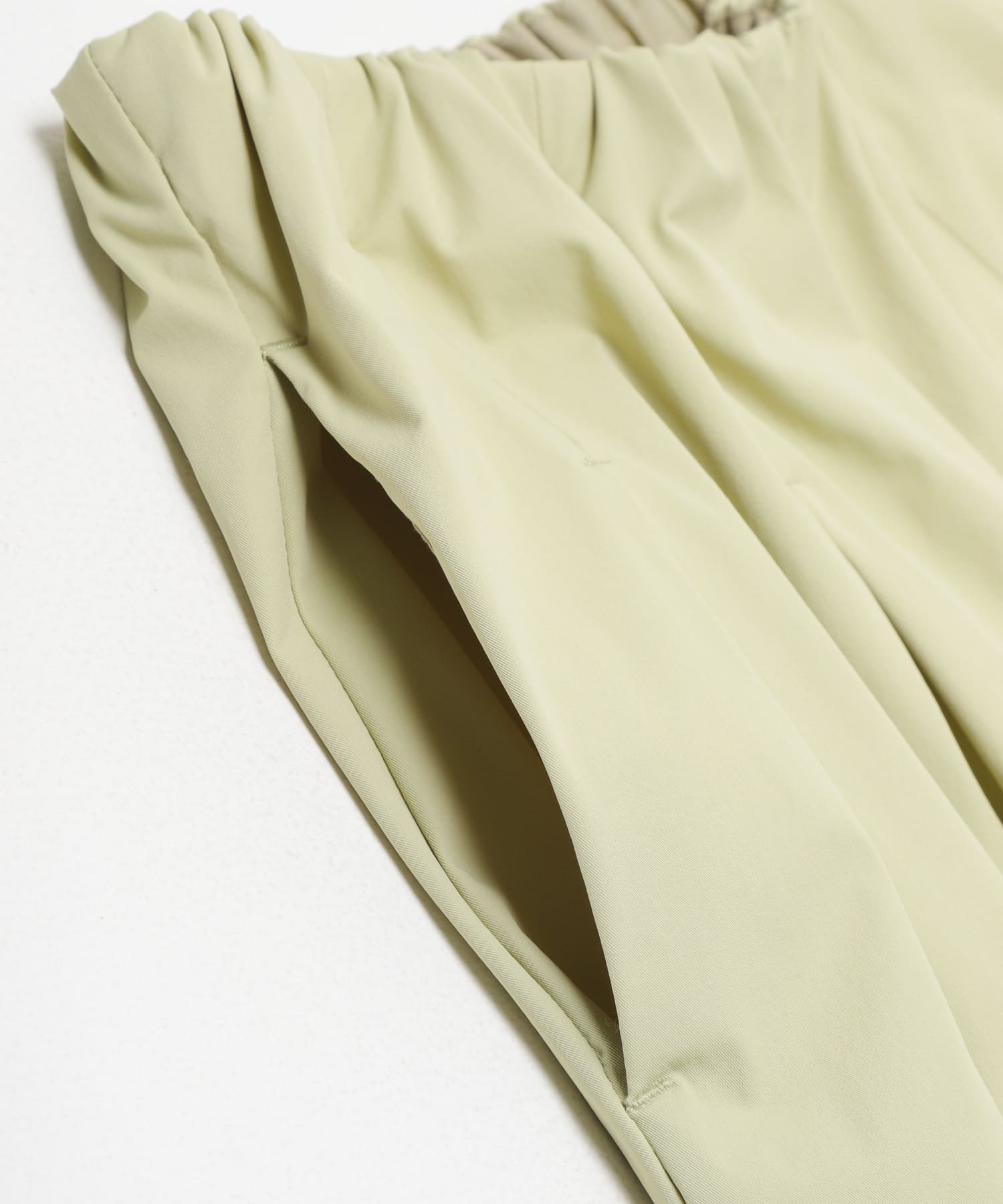 撥水ウエストタックルーズパンツ Y.BEIGE S