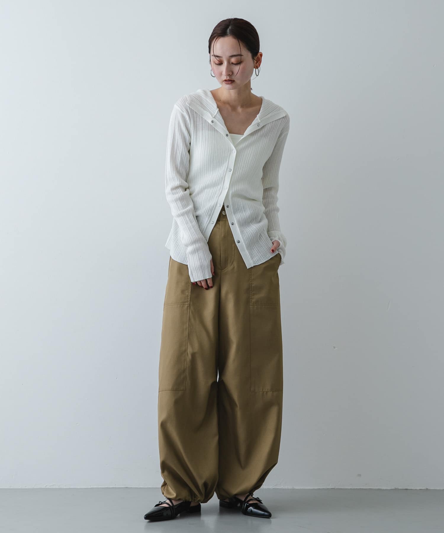 身長：169cm サイズ：one