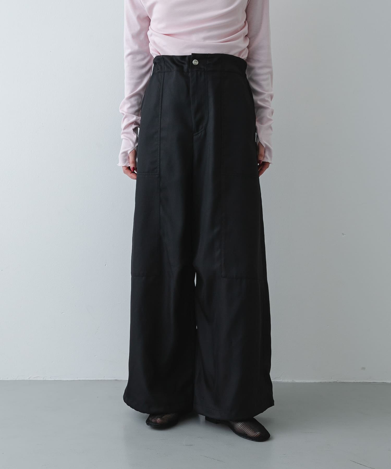 身長：169cm サイズ：one